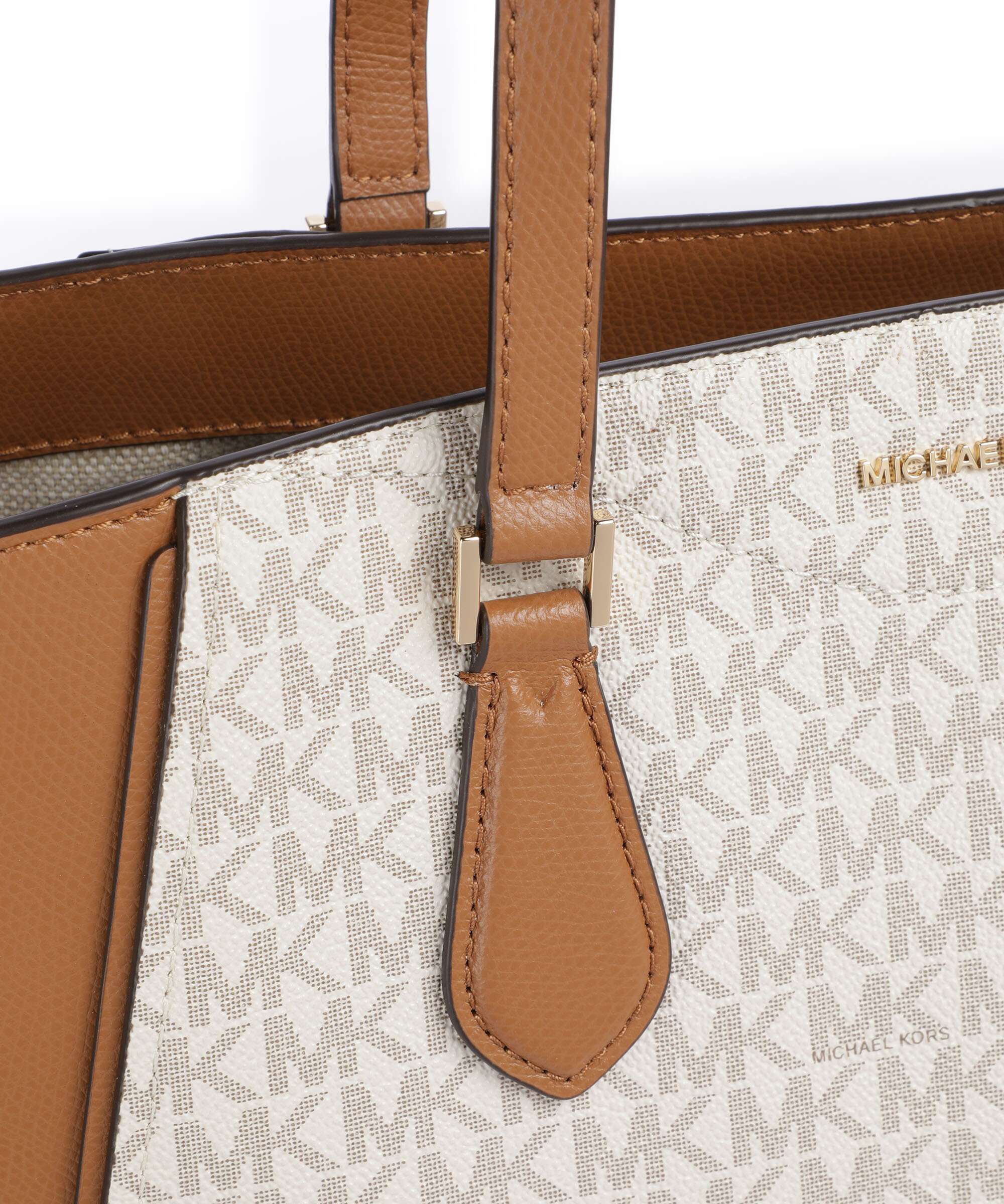Michael Kors Taryn Tote bag vanilla/acorn - Image 4