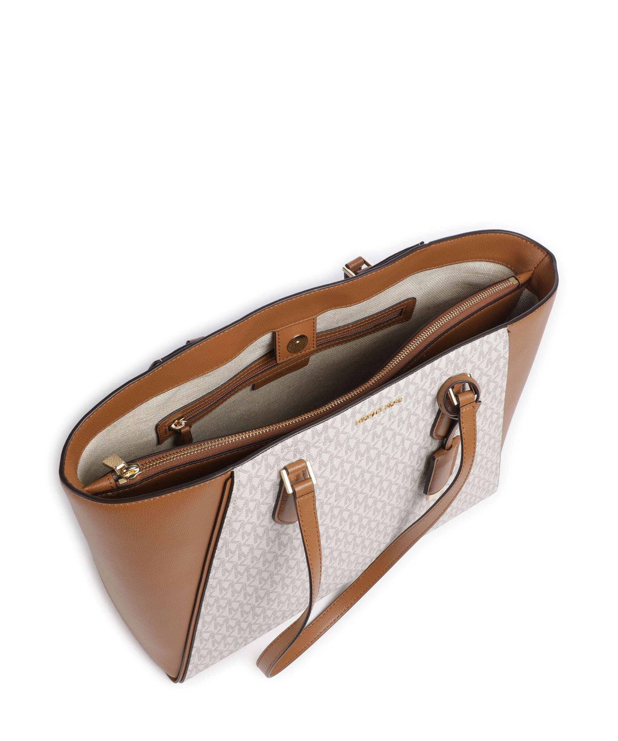 Michael Kors Taryn Tote bag vanilla/acorn - Image 6