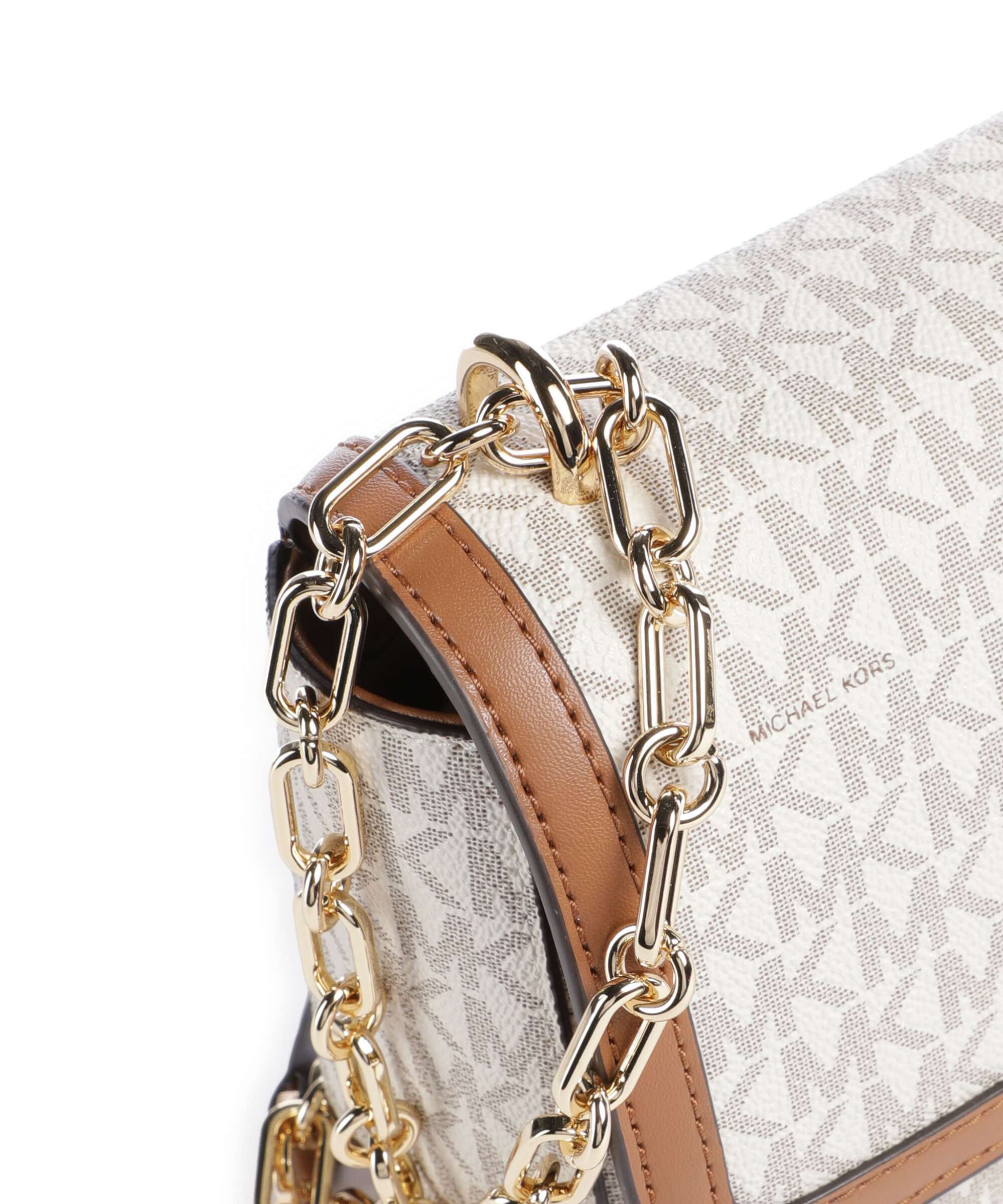 Michael Kors Tribeca Large Shoulder bag vanilla/acorn - Image 5