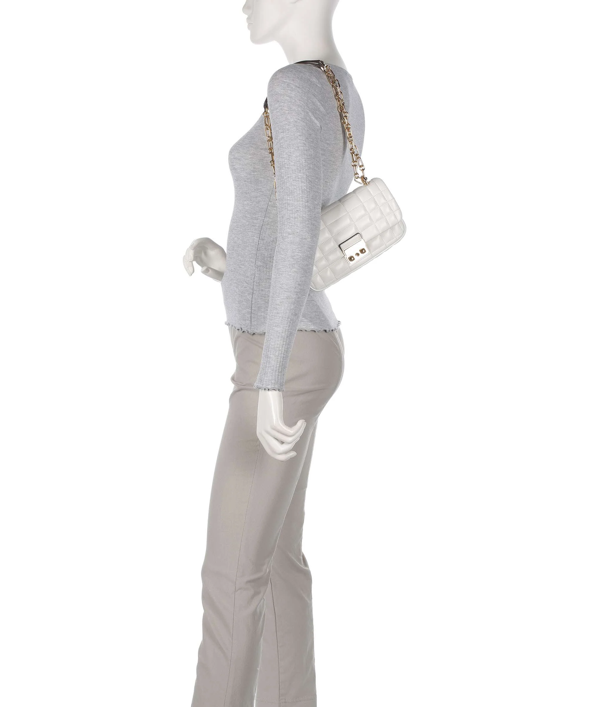 Michael Kors Tribeca Shoulder bag optic white - Image 3