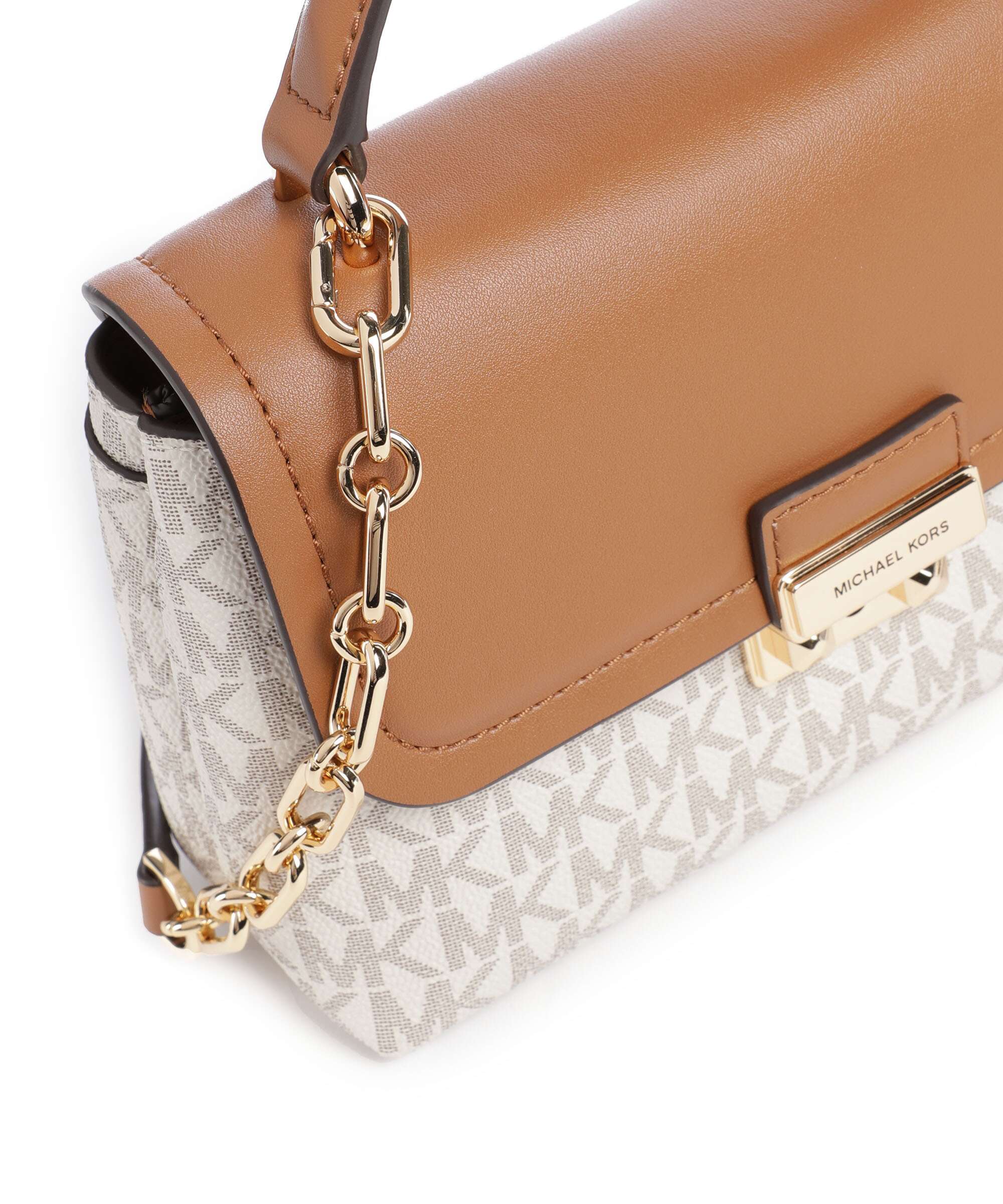 Michael Kors Tribeca XS Handbag vanilla/acorn - Image 4