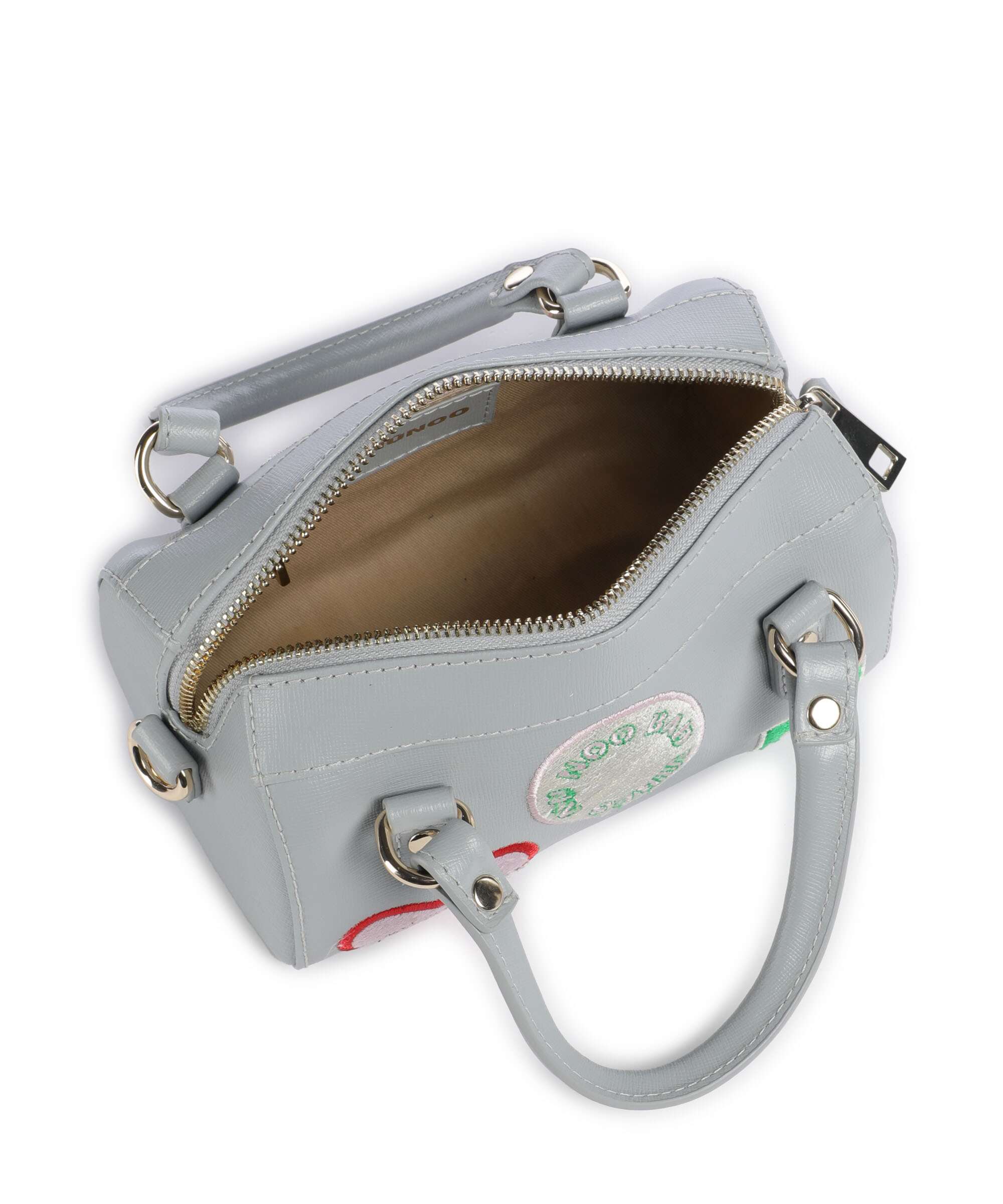 Núnoo Florence Small Maya Crossbody bag light grey - Image 6