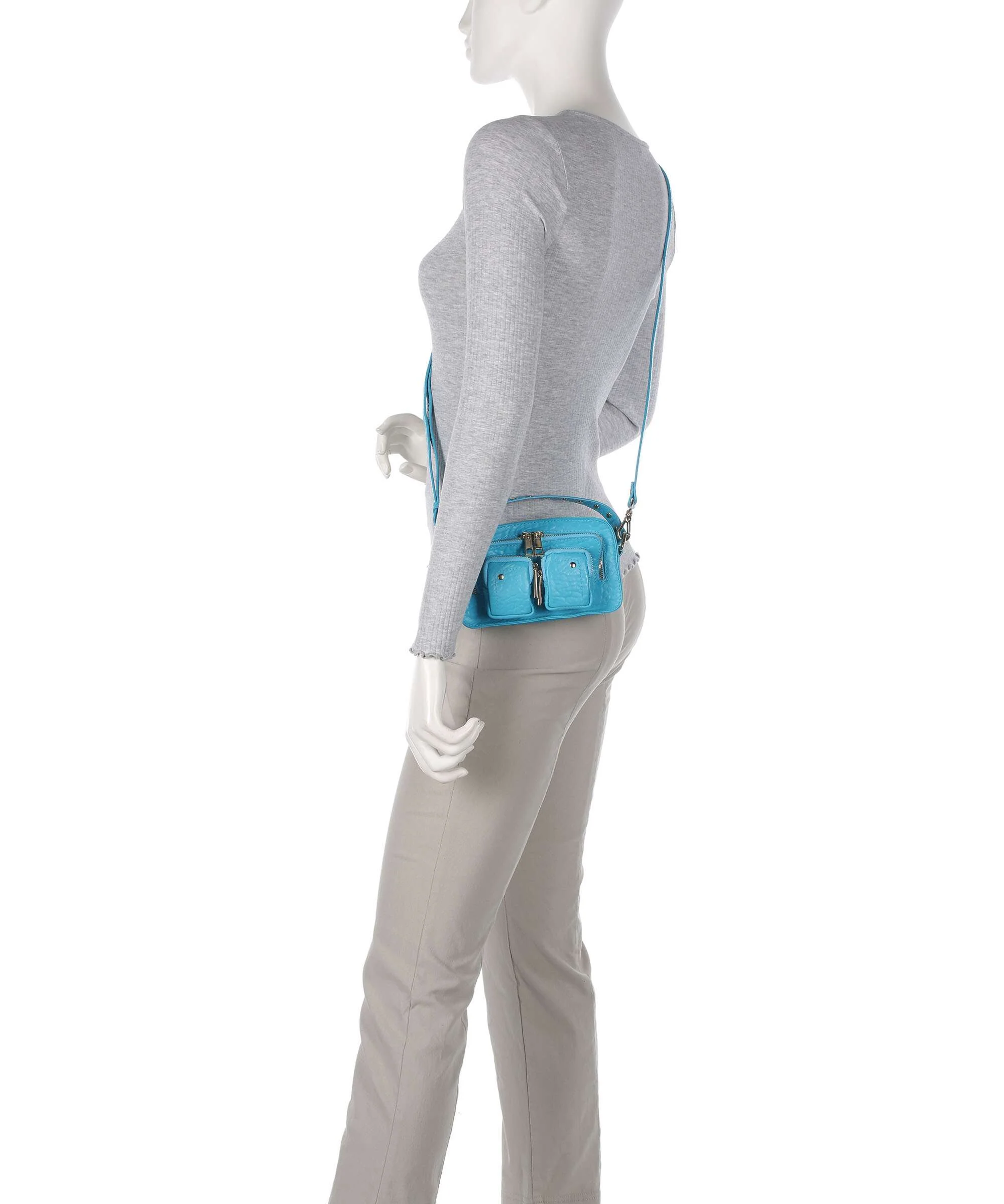 Núnoo New Zealand Helena Crossbody bag bright blue - Image 3