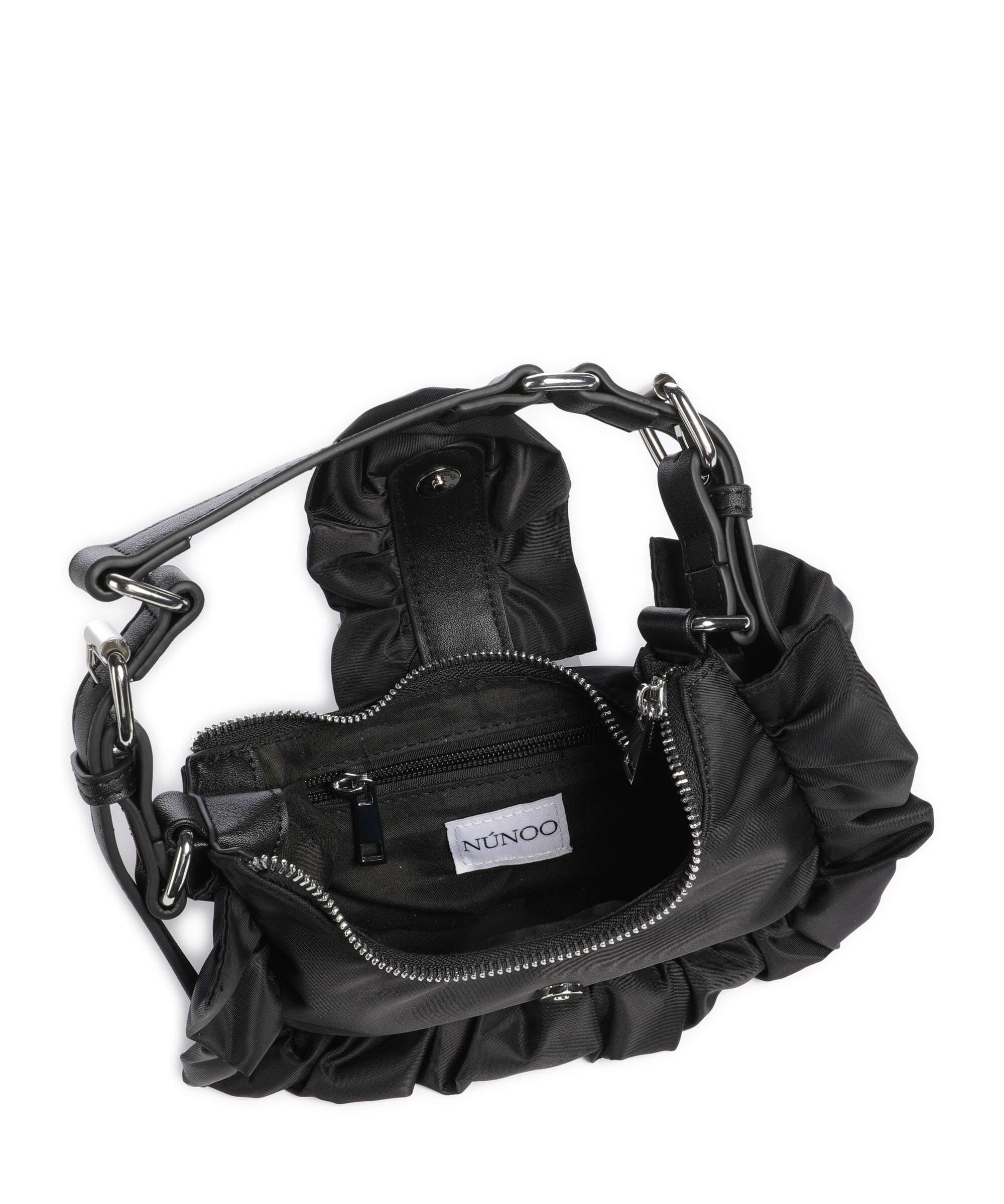 Núnoo Recycled Nylon Palma Shoulder bag black - Image 6