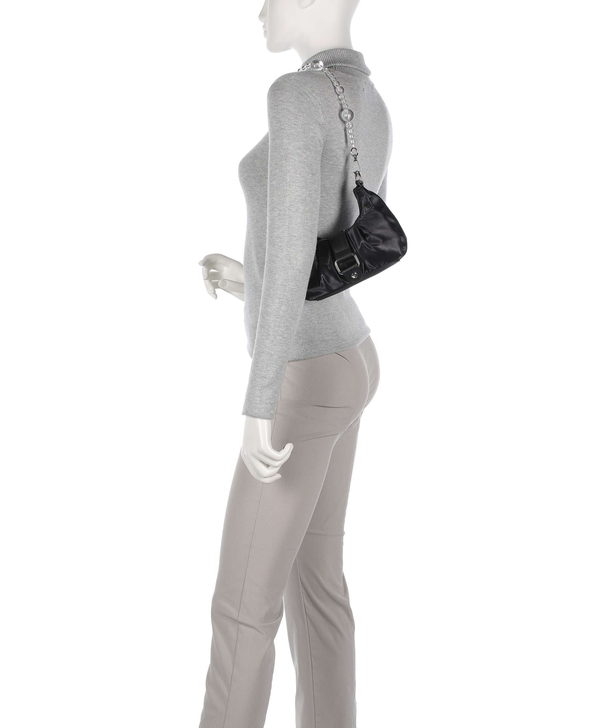 Núnoo Satin Flora Shoulder bag black - Image 3