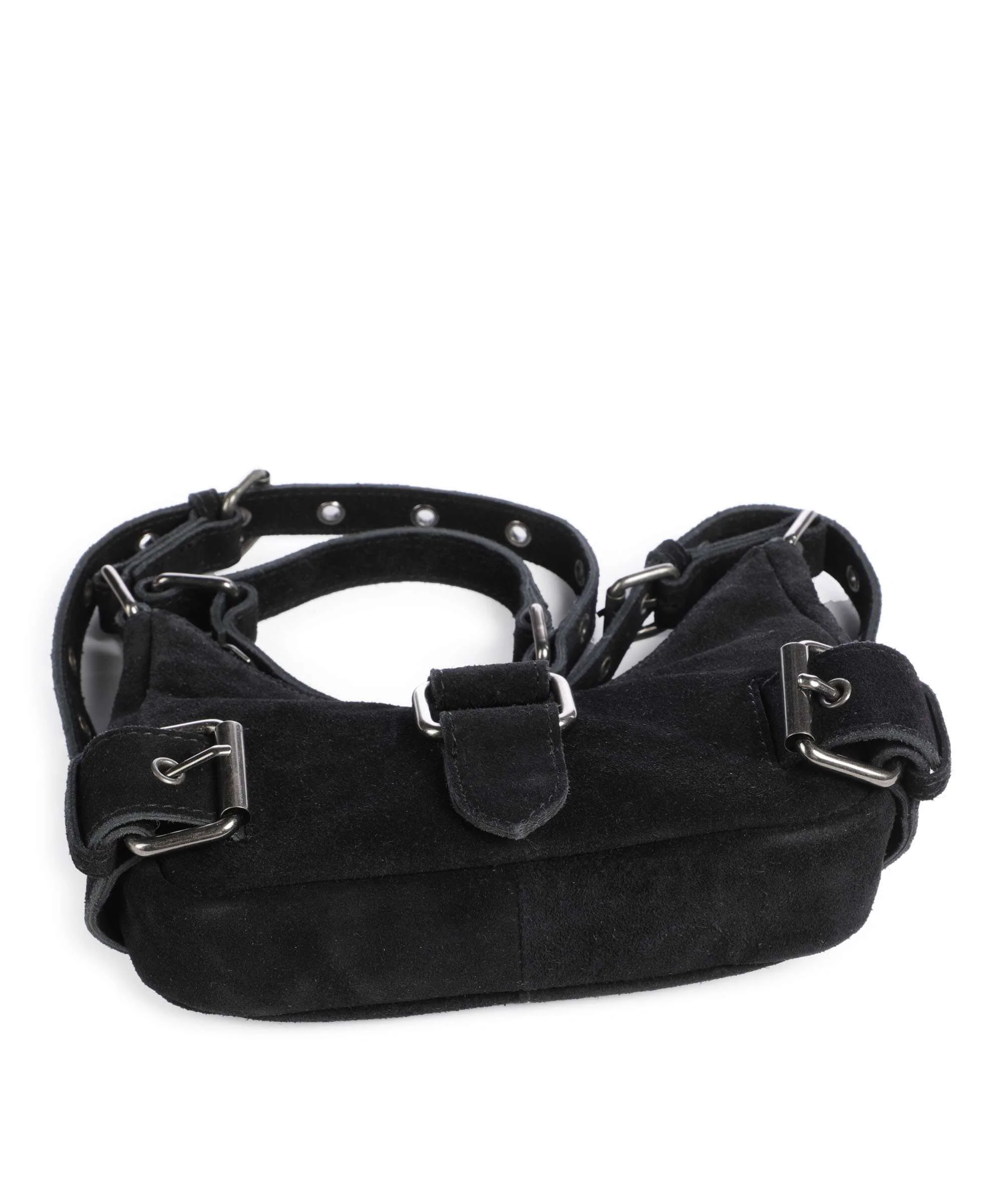 Núnoo Suede Palma Shoulder bag black - Image 5