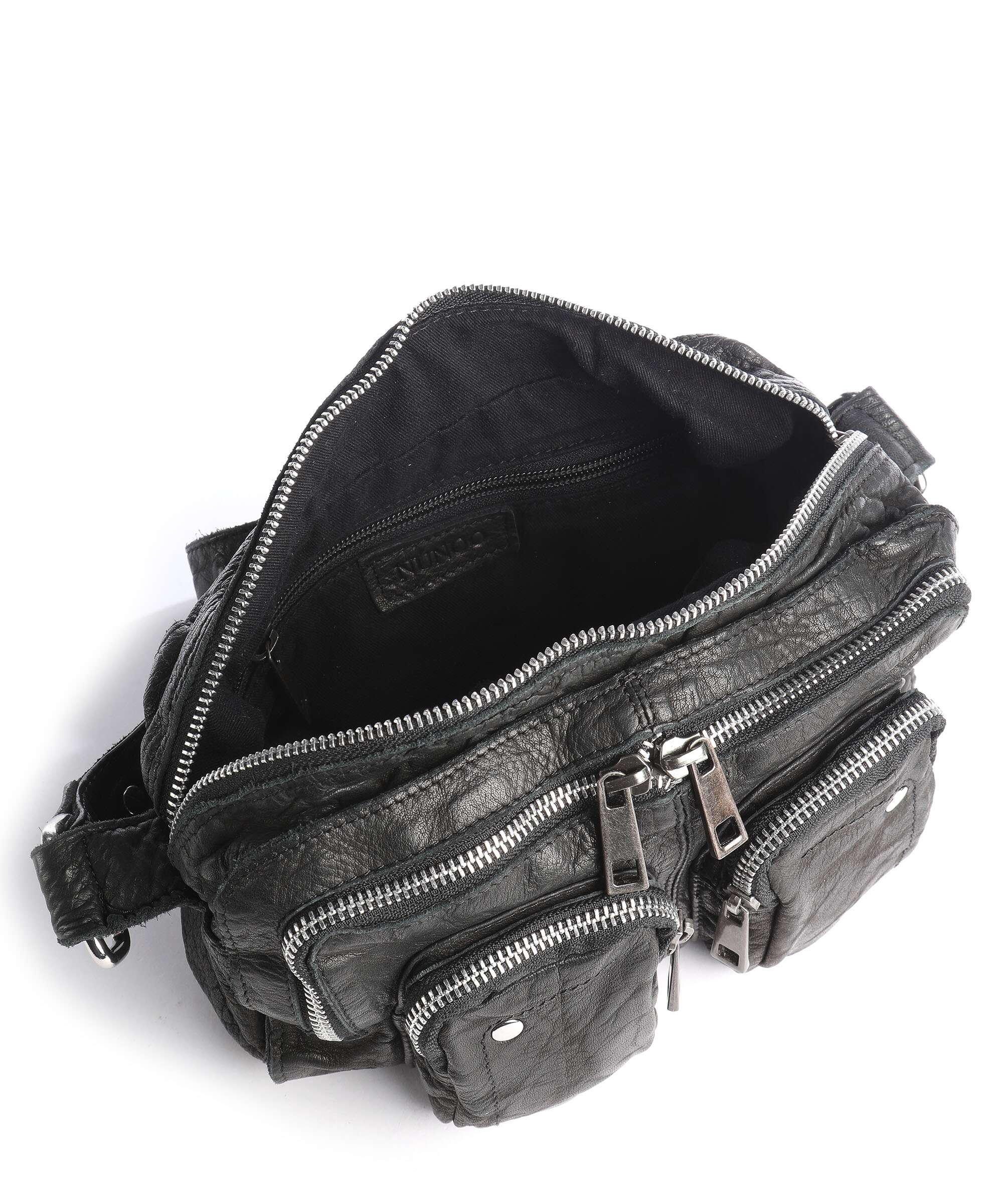 Núnoo Washed Ellie Shoulder bag black - Image 5