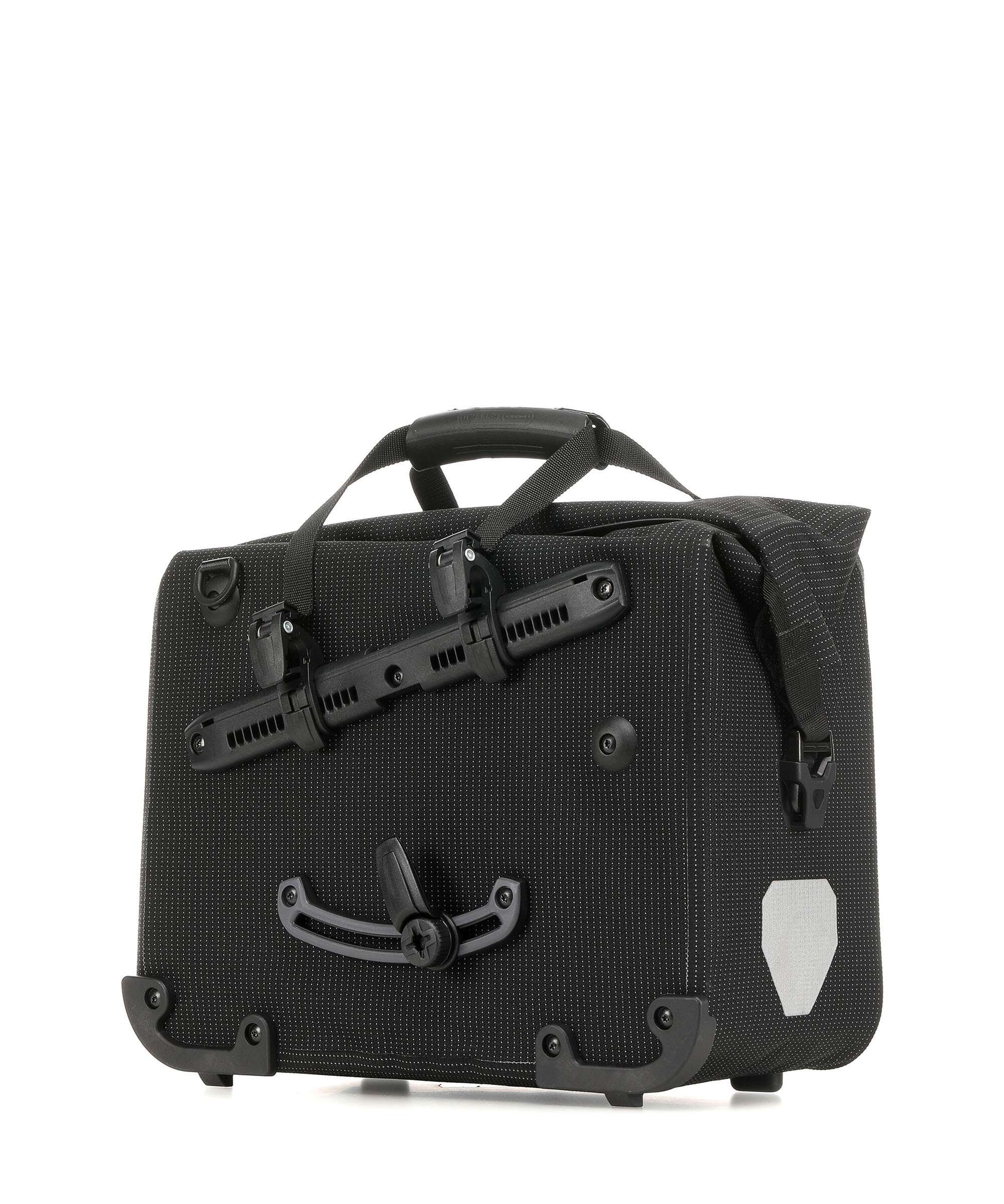 Ortlieb Office-Bag High Visibility QL2.1 Bike pannier black reflective - Image 2