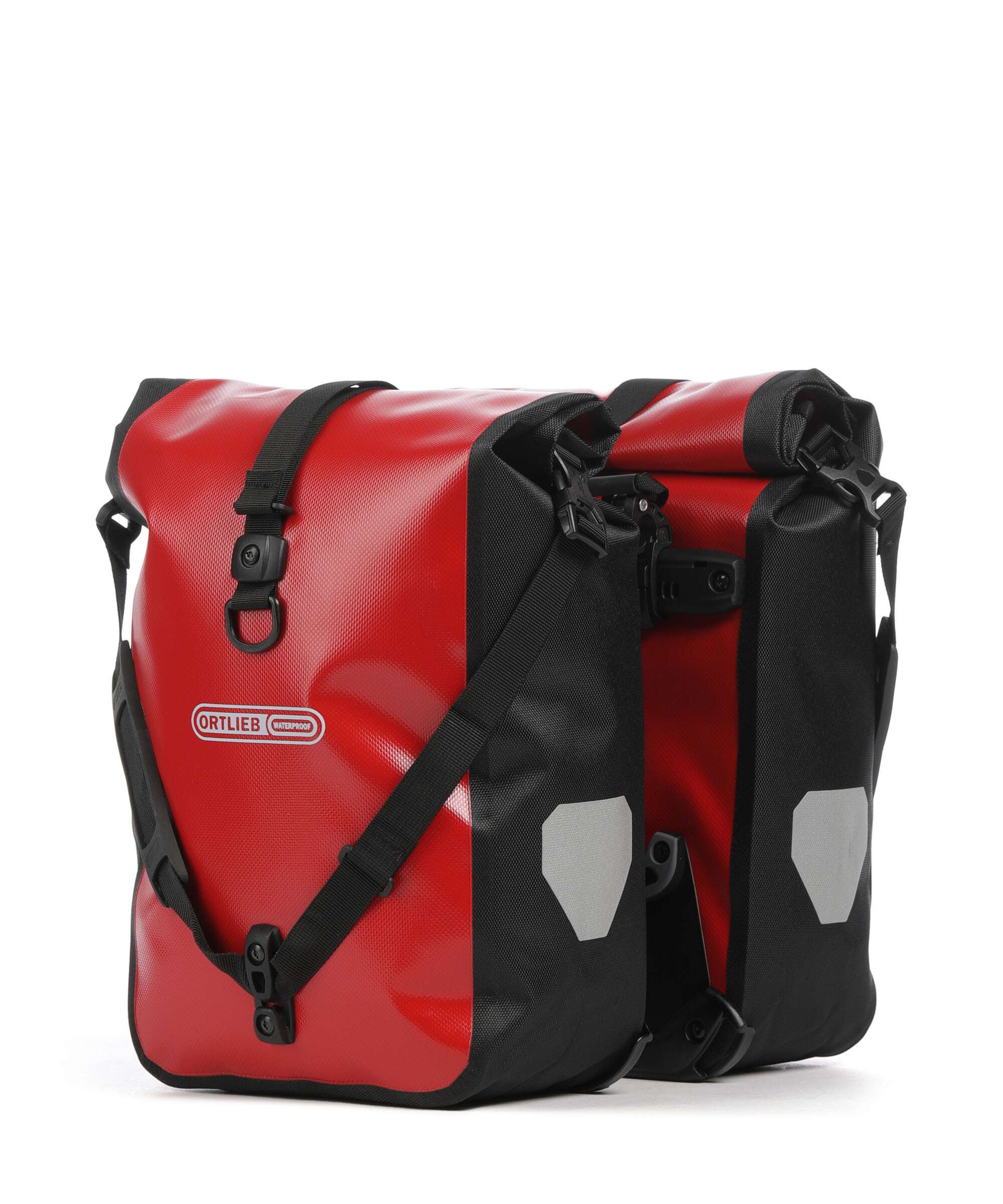Ortlieb Sport-Roller Classic QL2.1 Set Bike pannier red/black - Image 2