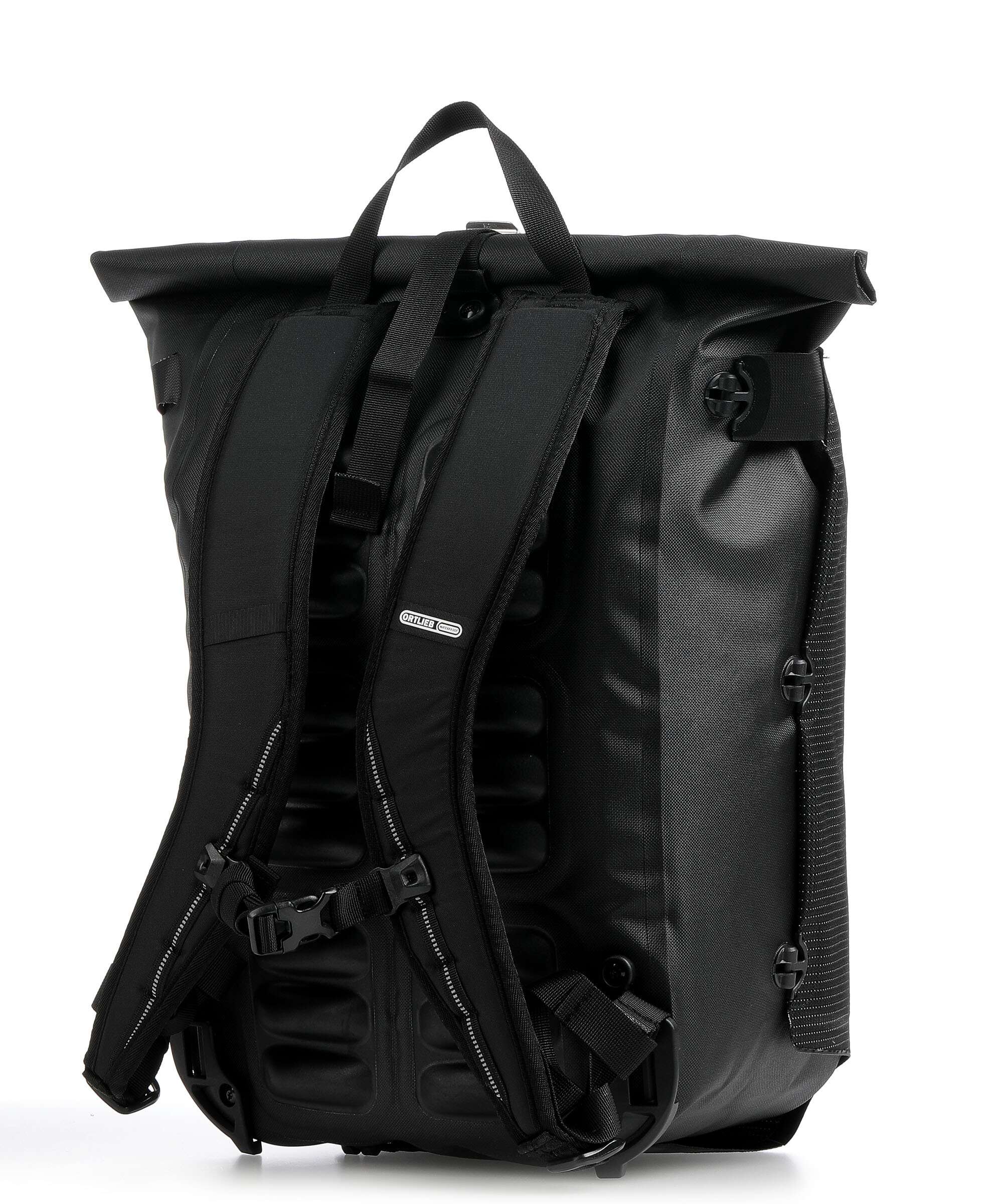 Ortlieb Vario High Vis 26 Rolltop backpack black reflective - Image 2