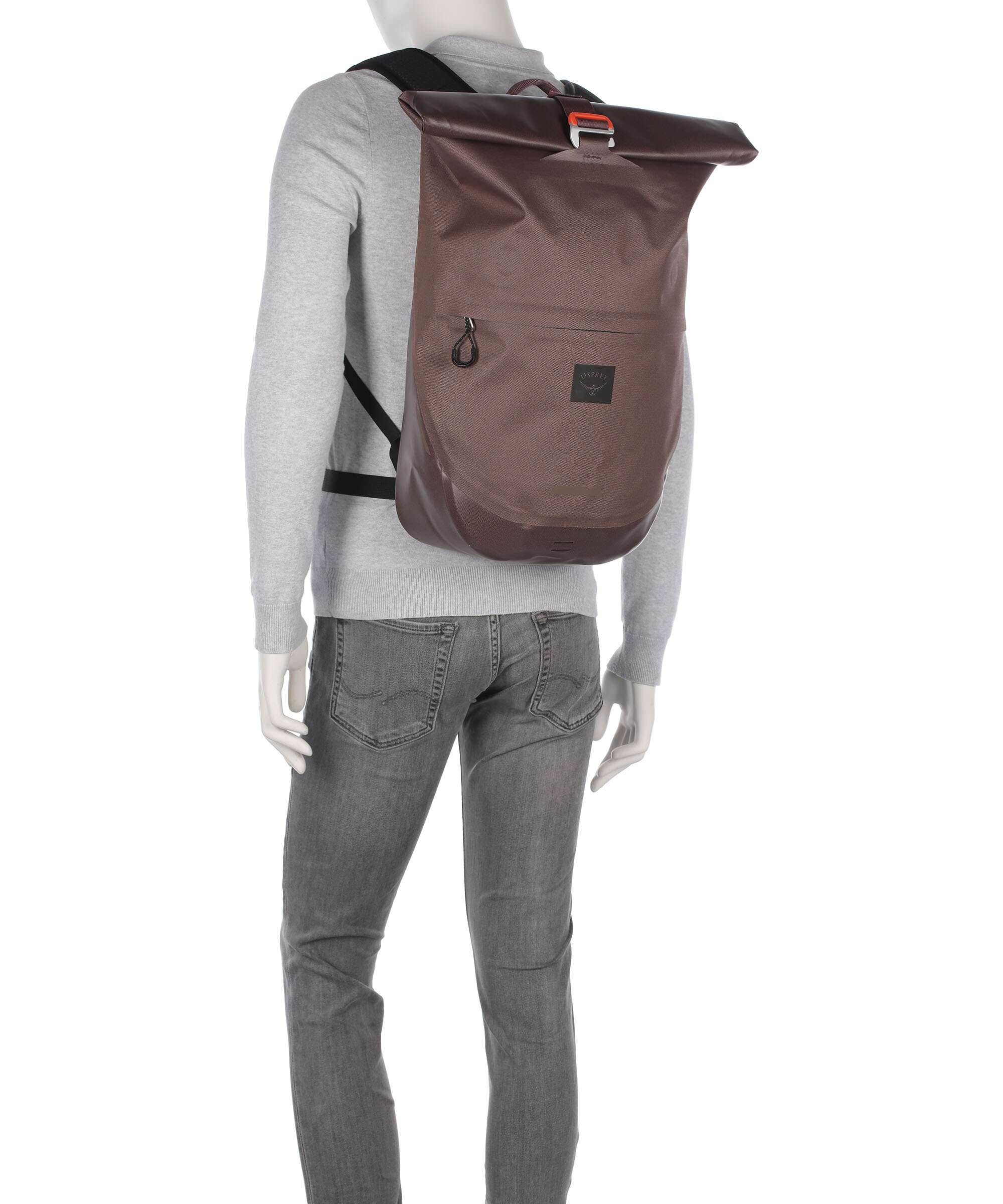 Osprey Metron WP 25 Rolltop backpack raven black/anchor blue - Image 3