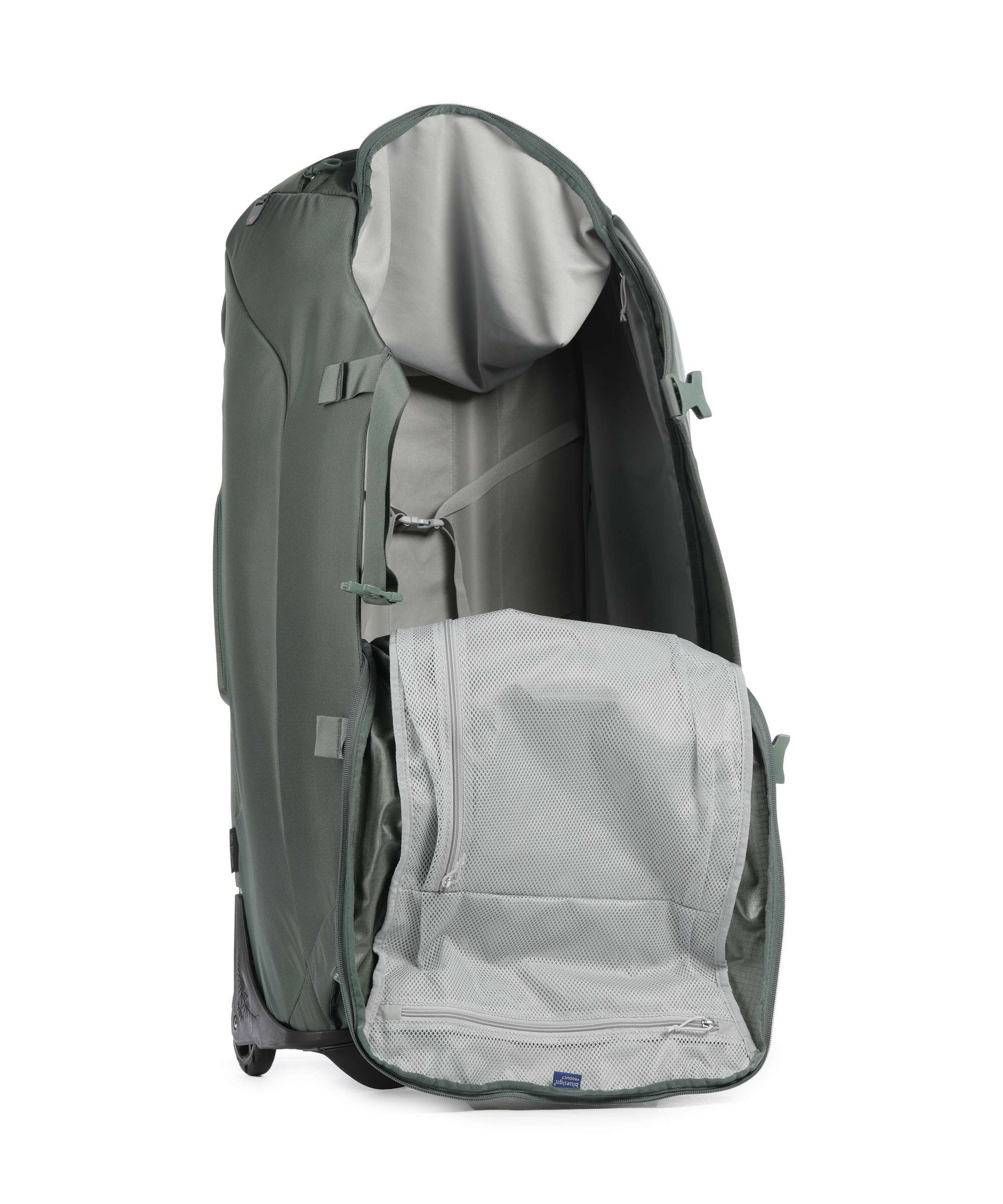 Osprey Sojourn Shuttle Travel bag with wheels koseret green - Image 5