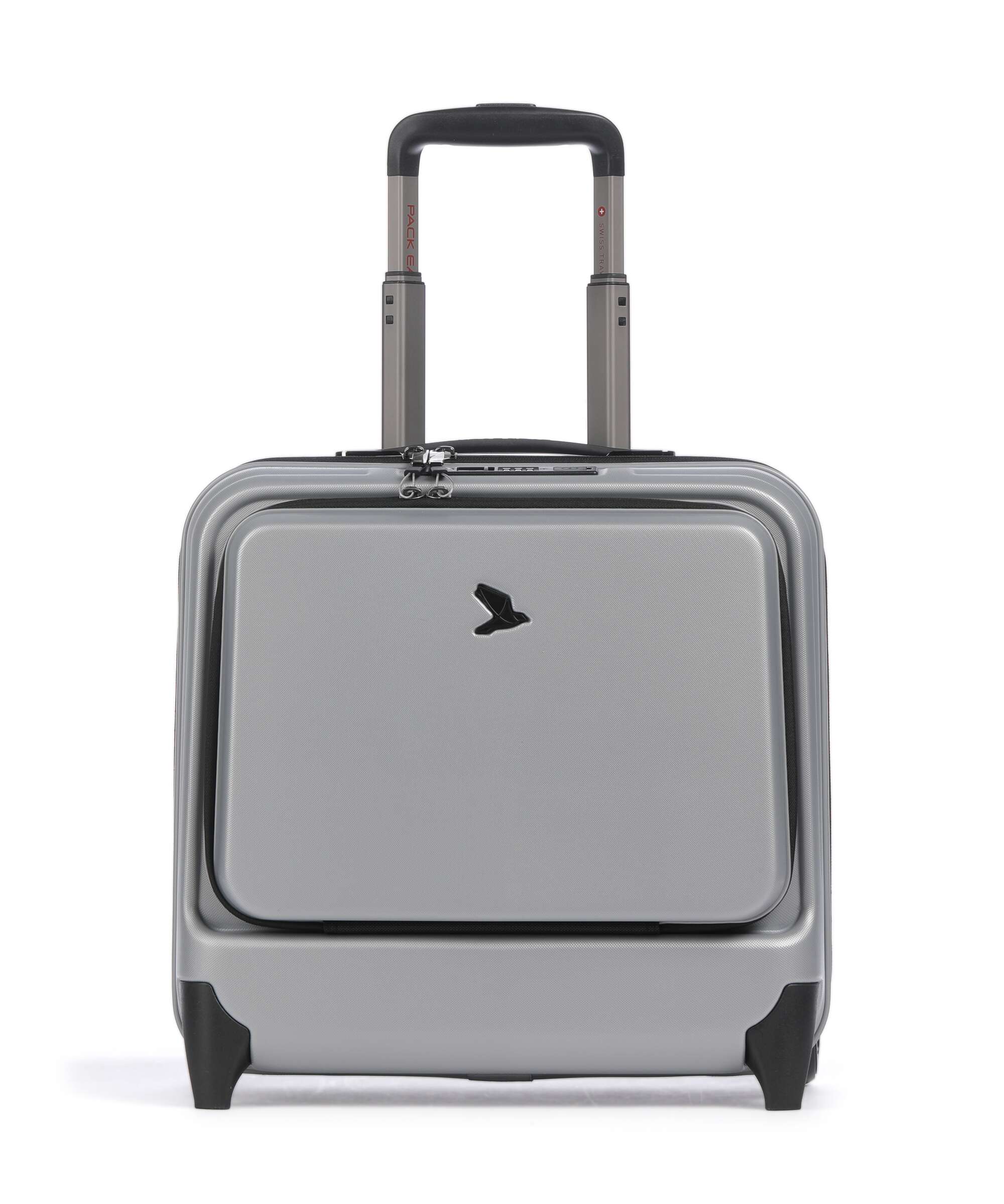 Pack Easy ReNew Genius Rolling briefcase silver