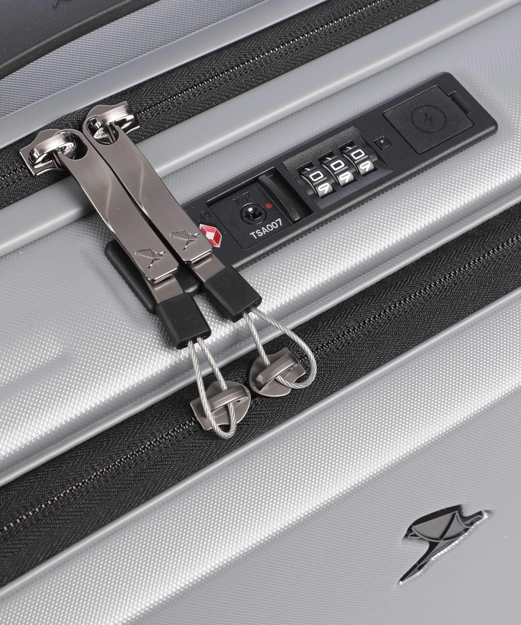 Pack Easy ReNew Genius Rolling briefcase silver - Image 3