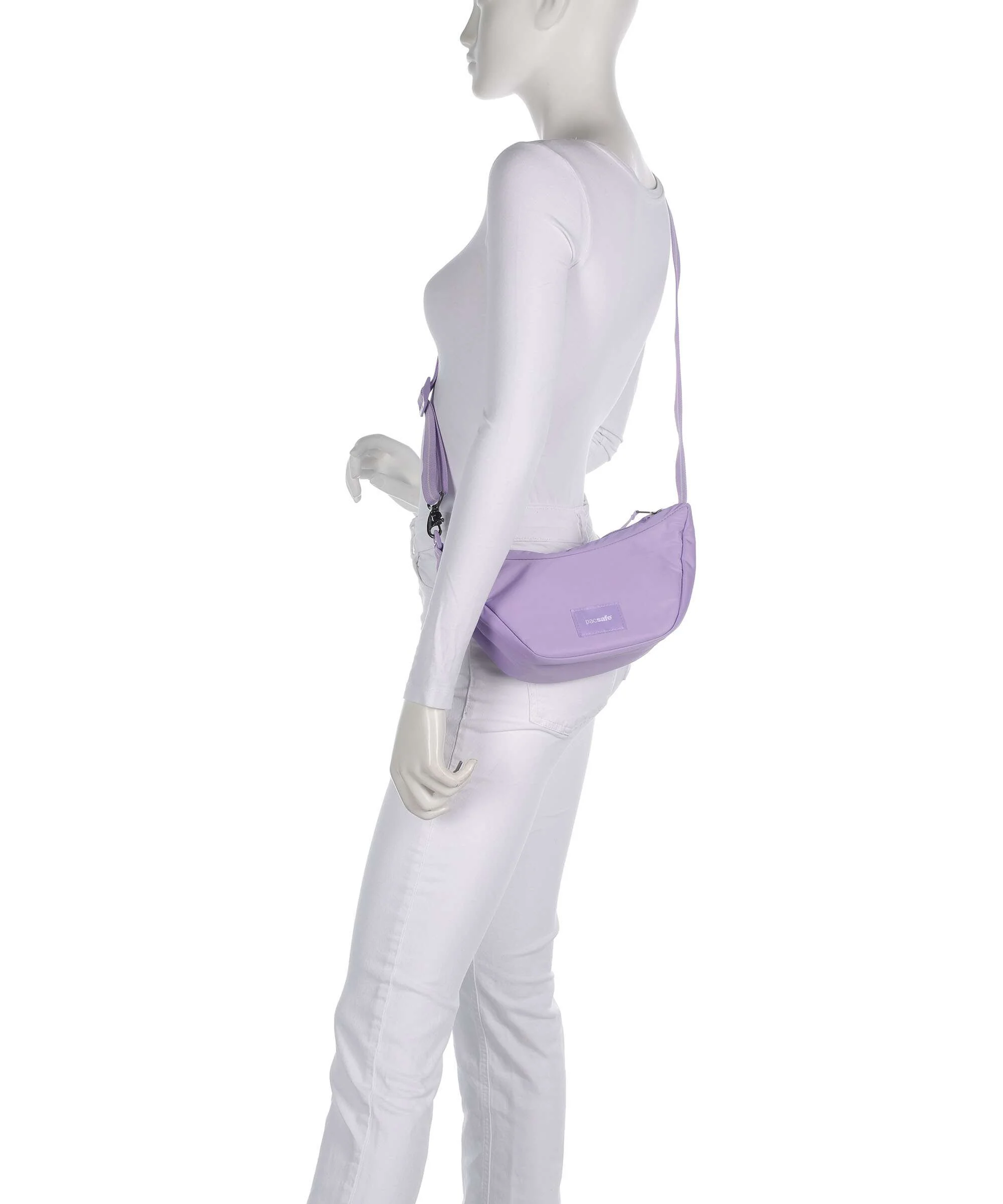 Pacsafe Go Lunar Crossbody bag lavender - Image 3