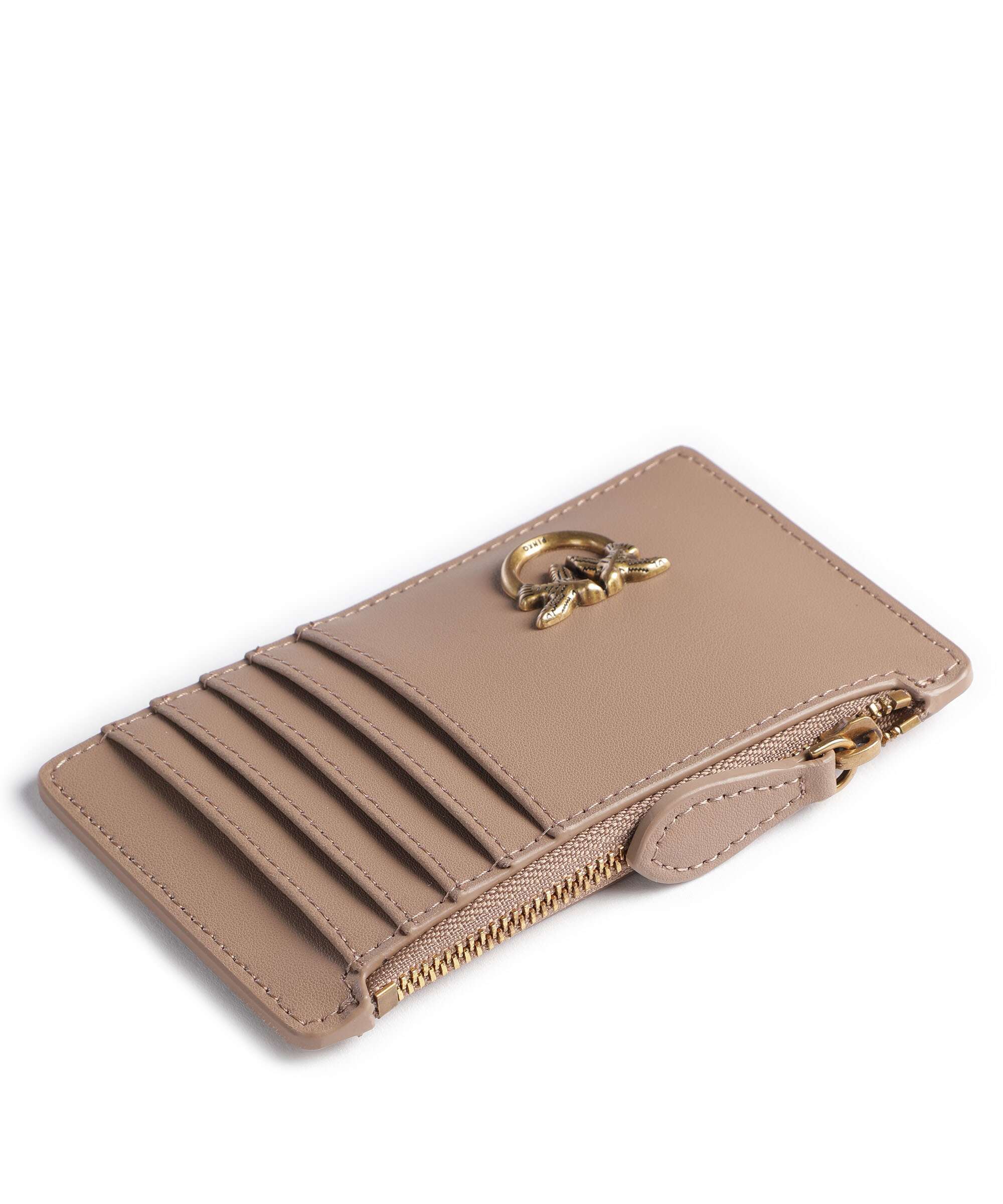 Pinko Airone Credit card holder biscotto zenzero/antique gold - Image 3