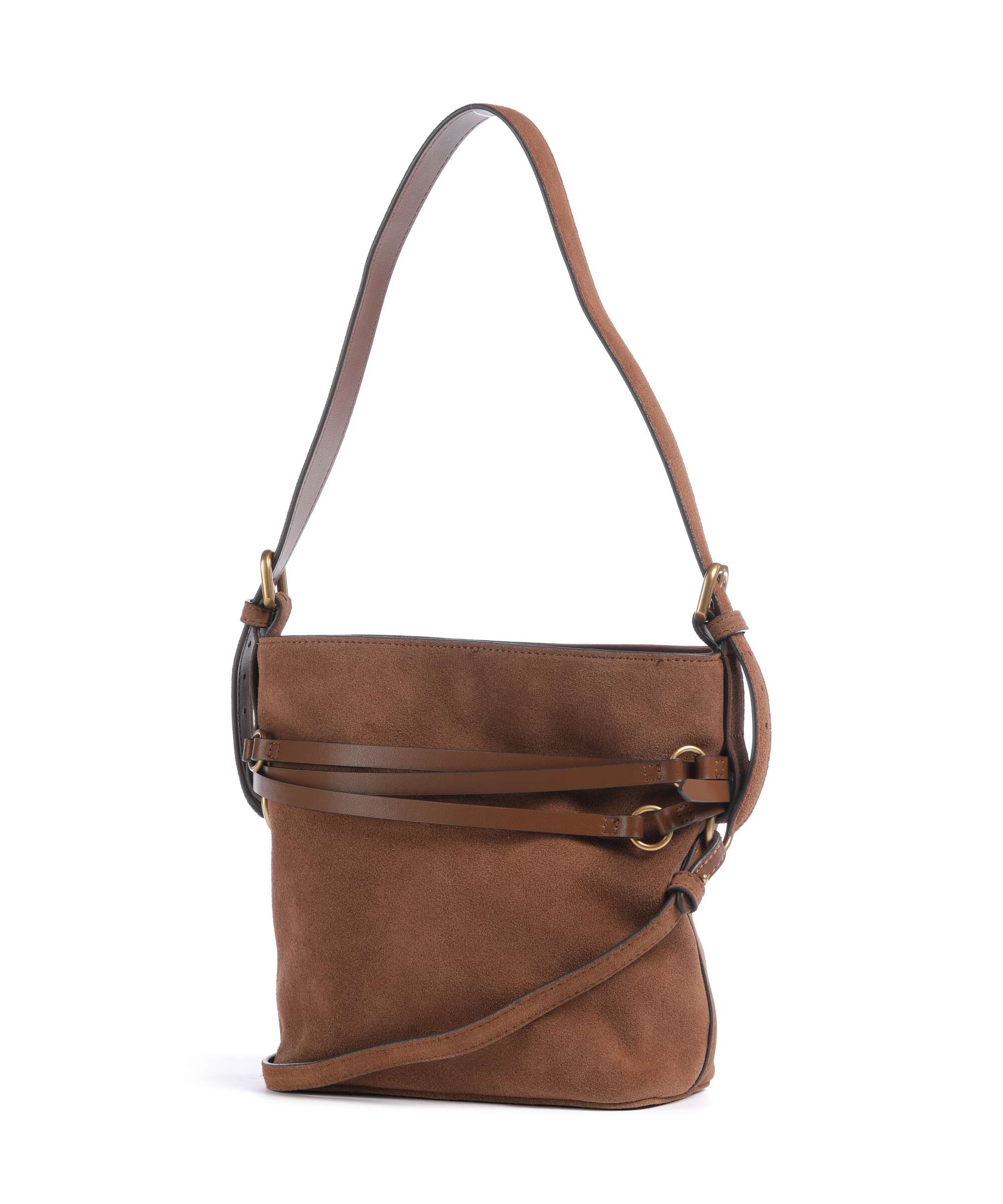Pinko Belt Mini Bucket bag marrone/leone/antique gold - Image 2