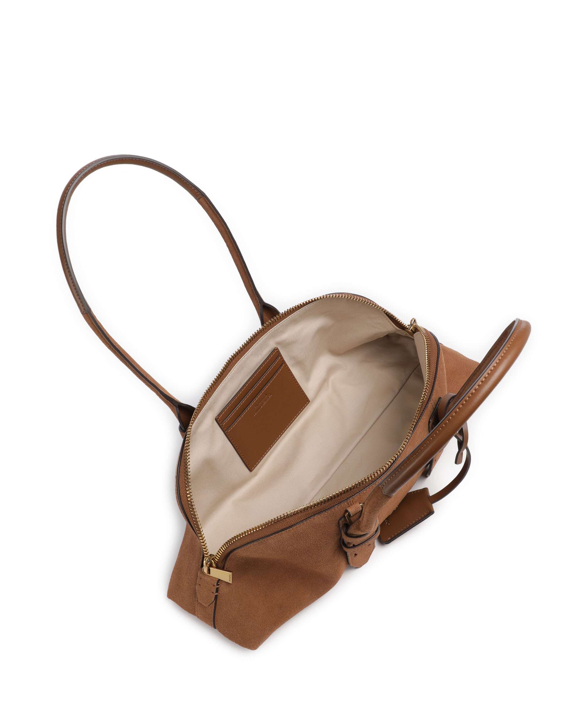 Pinko Bowling Horizontal Big Shoulder bag marrone/leone/antique gold - Image 6