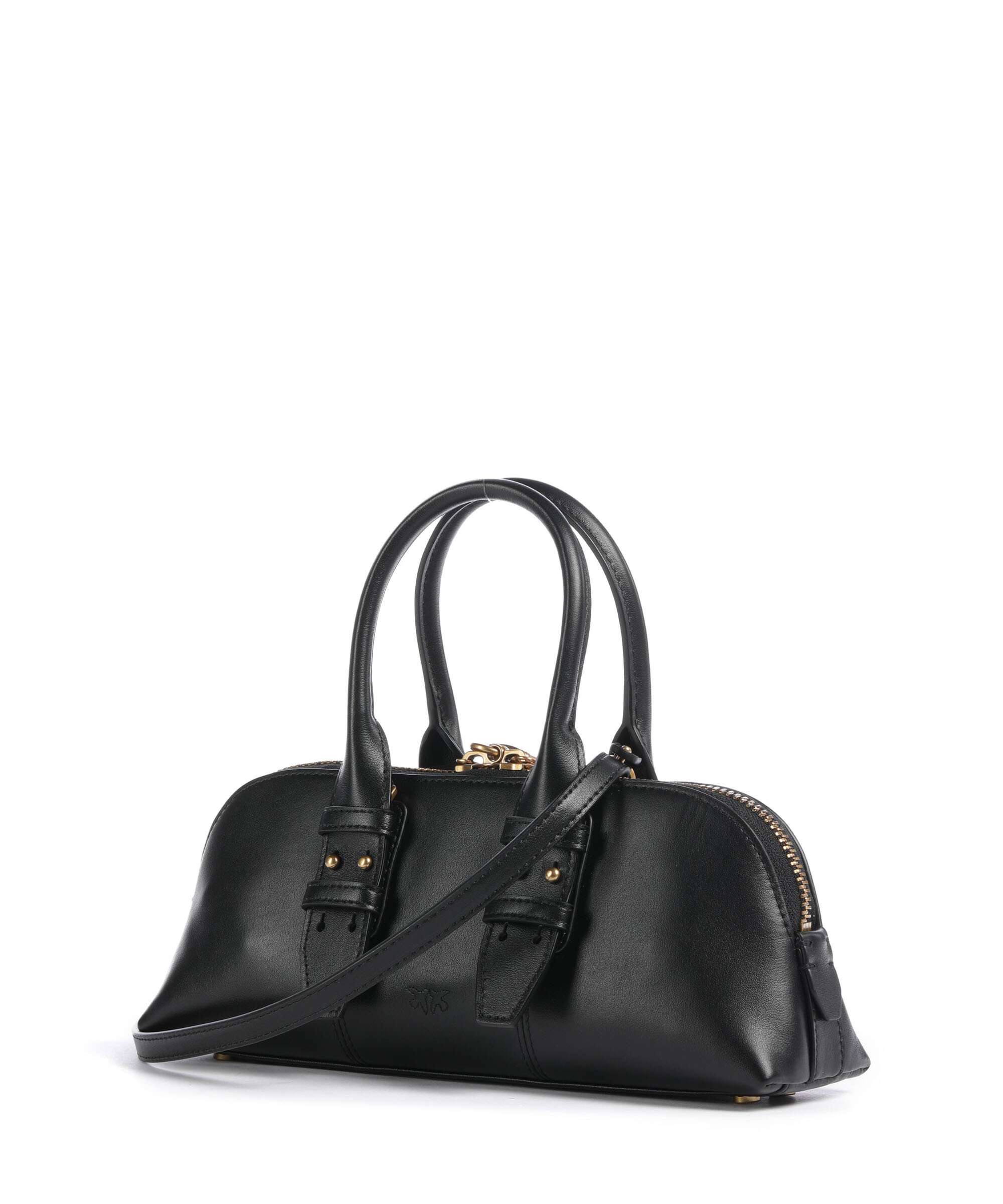 Pinko Bowling Horizontal Handbag nero/antique gold - Image 2