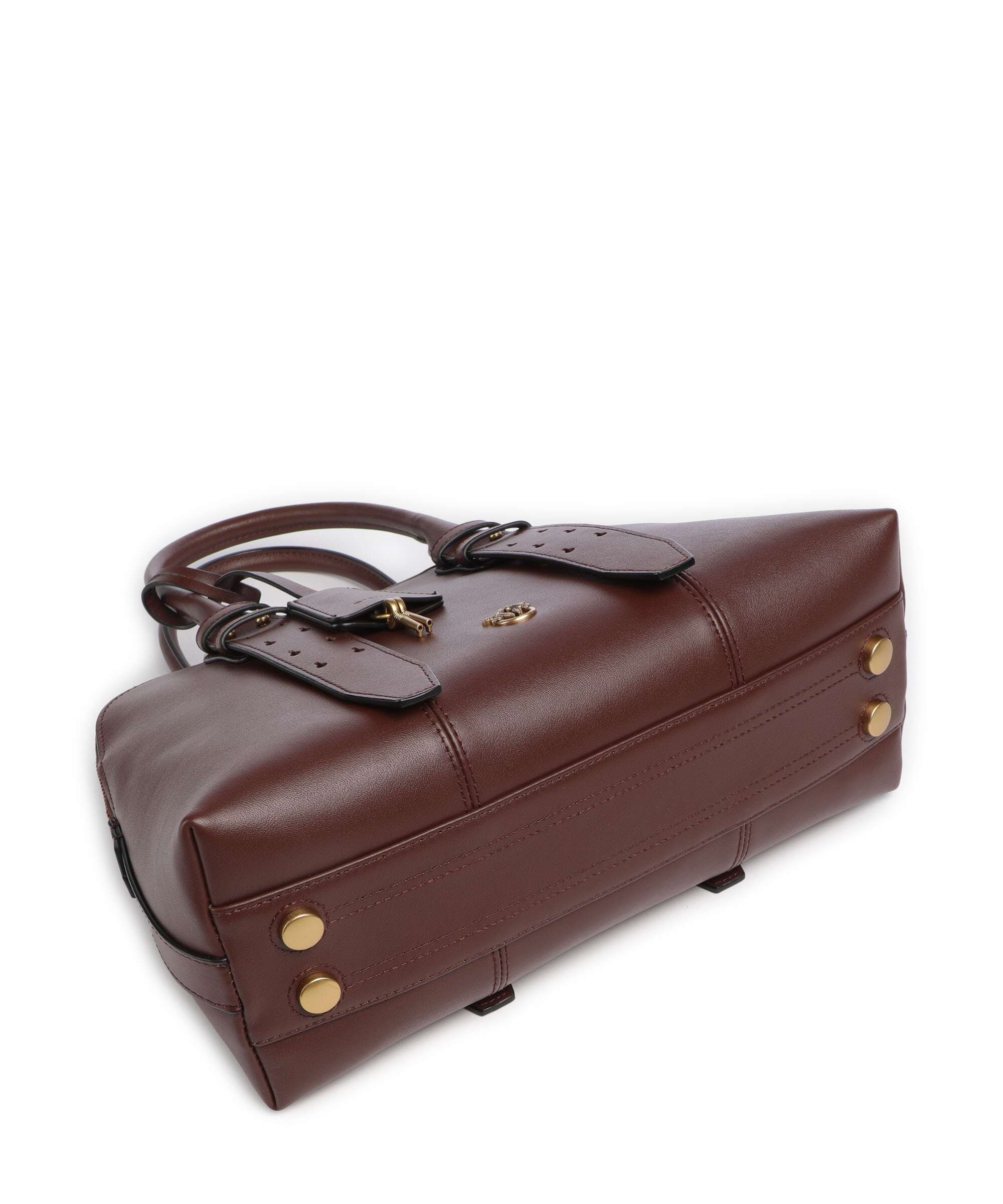 Pinko Bowling Medium Handbag burgundy wine/antique gold - Image 5