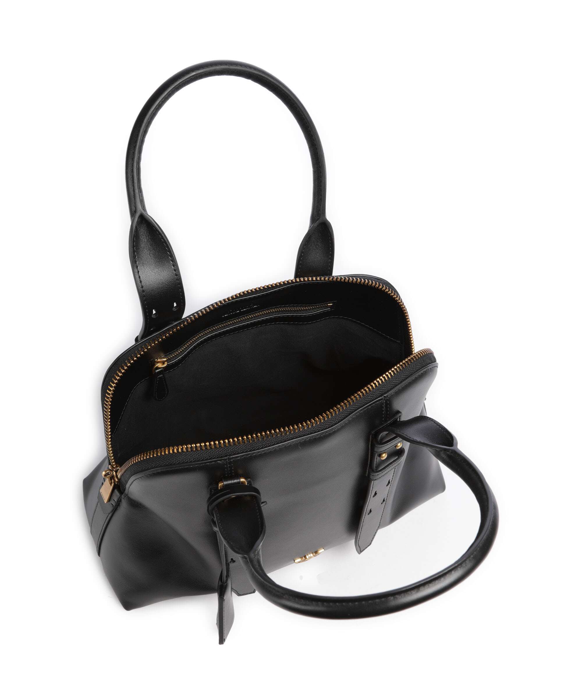 Pinko Bowling Medium Handbag nero/antique gold - Image 6