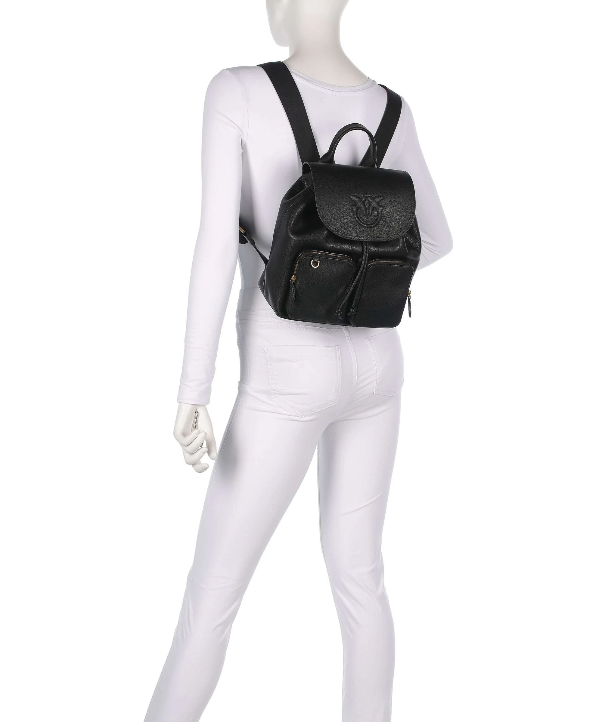 Pinko Carrie Backpack nero/antique gold - Image 3