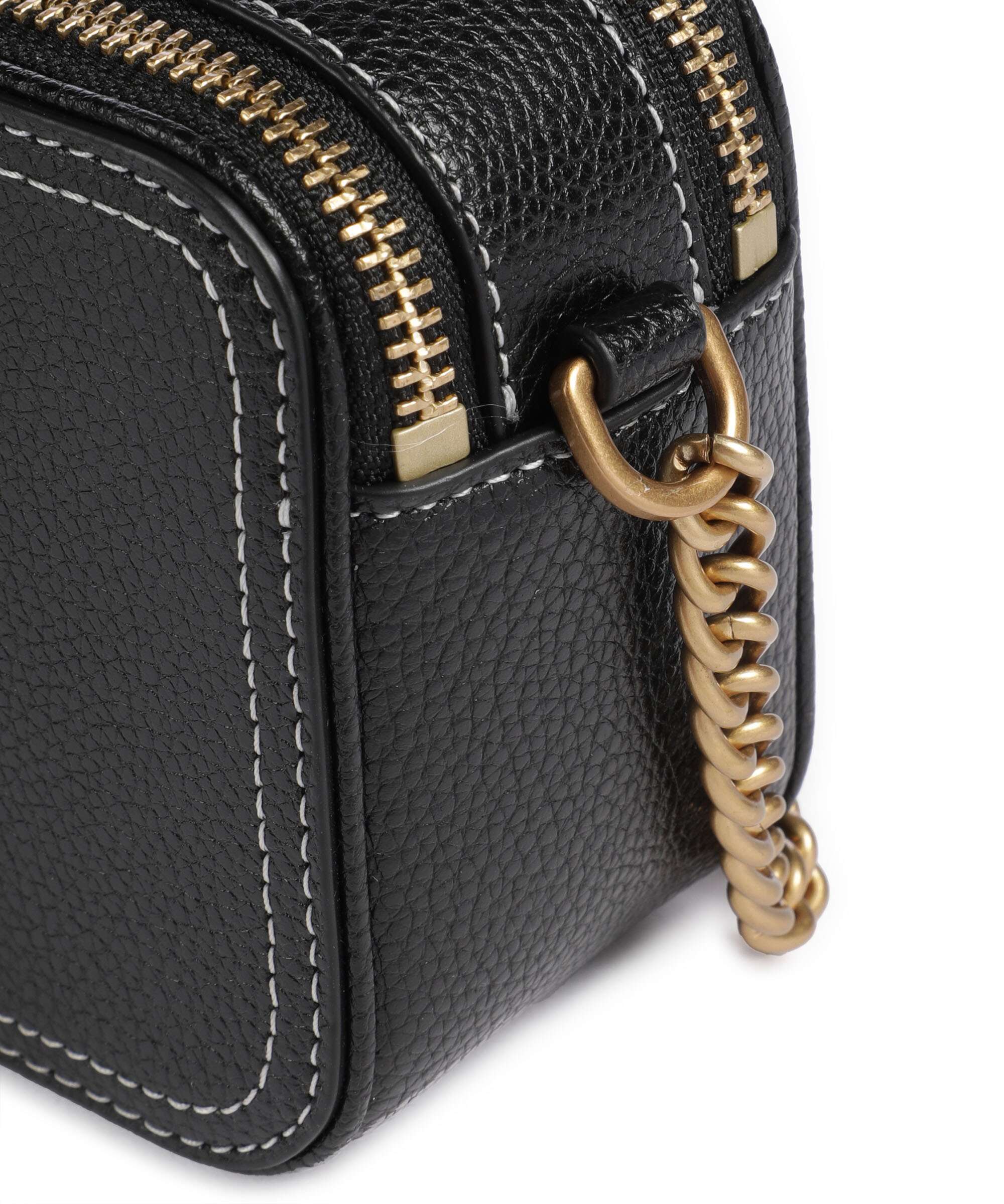 Pinko Carrie Crossbody bag nero/antique gold - Image 4
