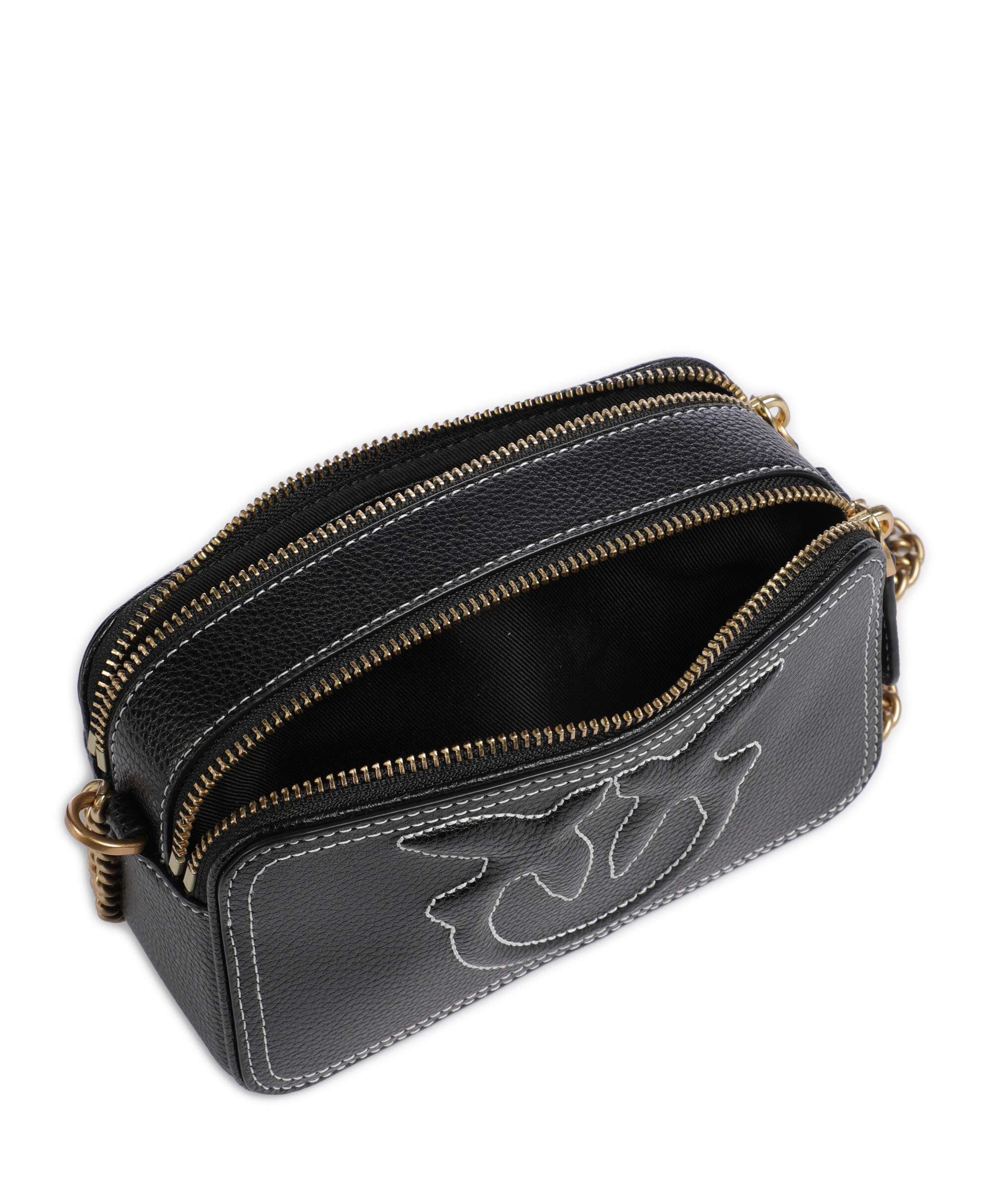 Pinko Carrie Crossbody bag nero/antique gold - Image 6
