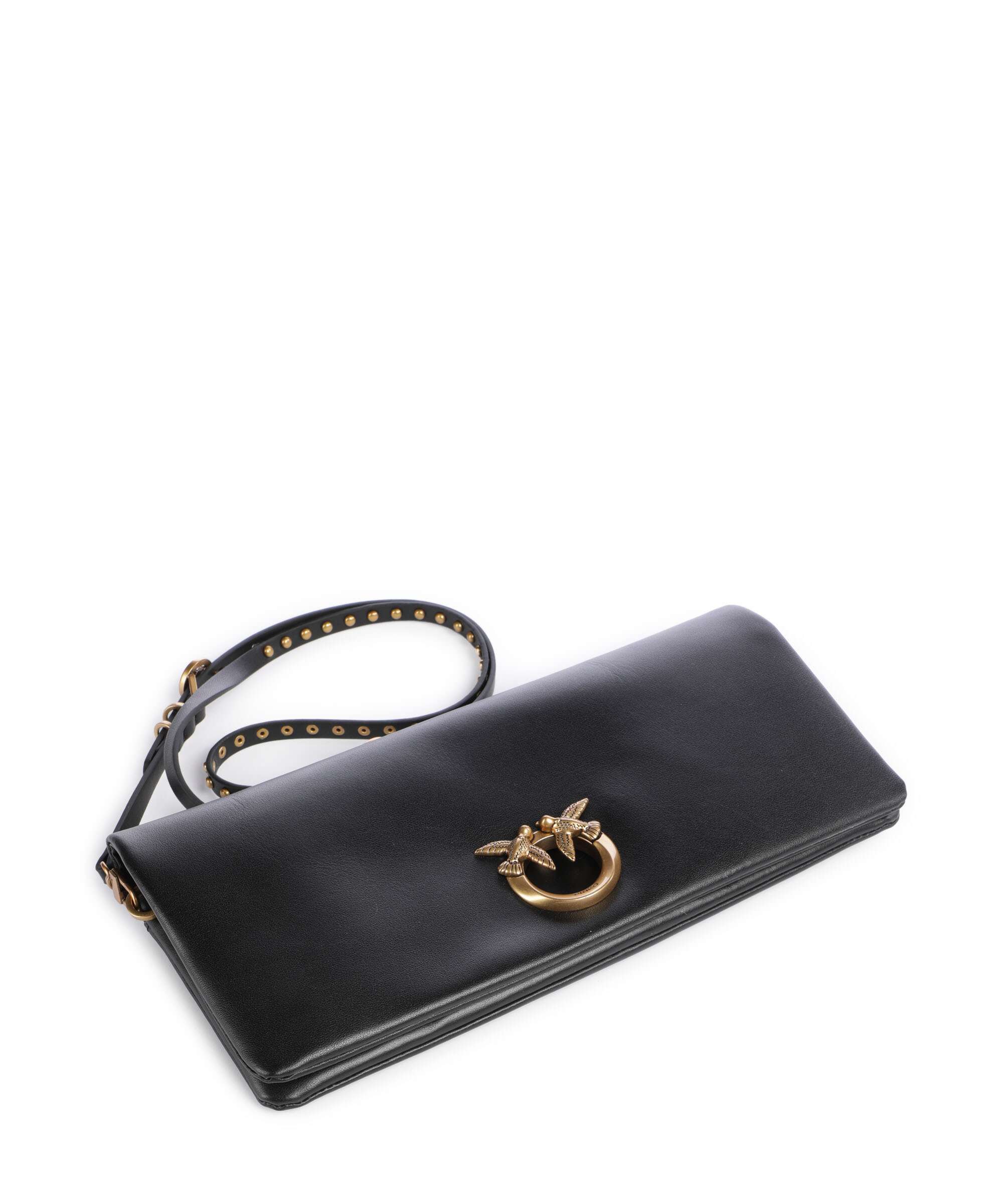 Pinko Click Soft Classic Crossbody bag nero/antique gold - Image 4