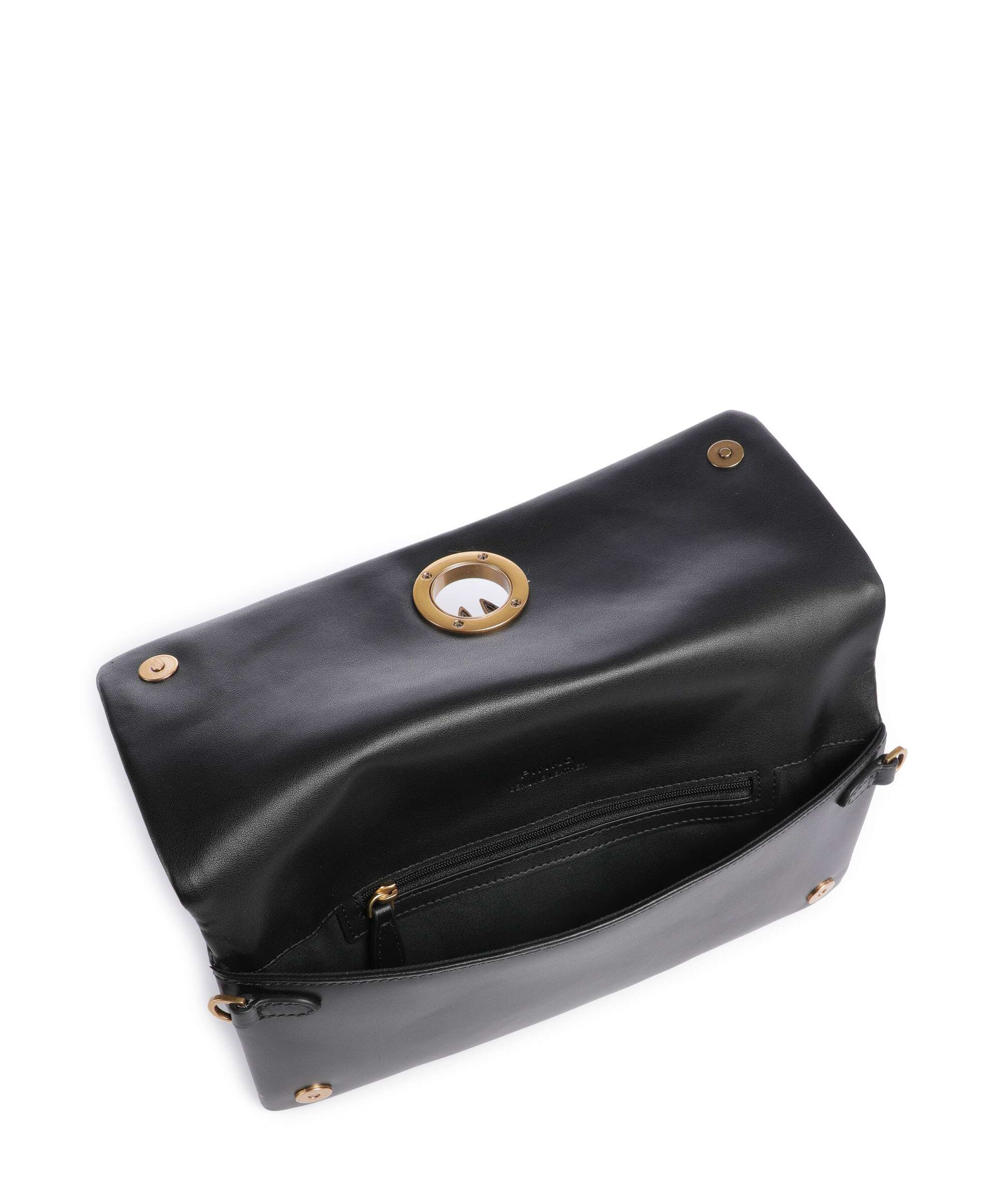 Pinko Click Soft Classic Crossbody bag nero/antique gold - Image 5
