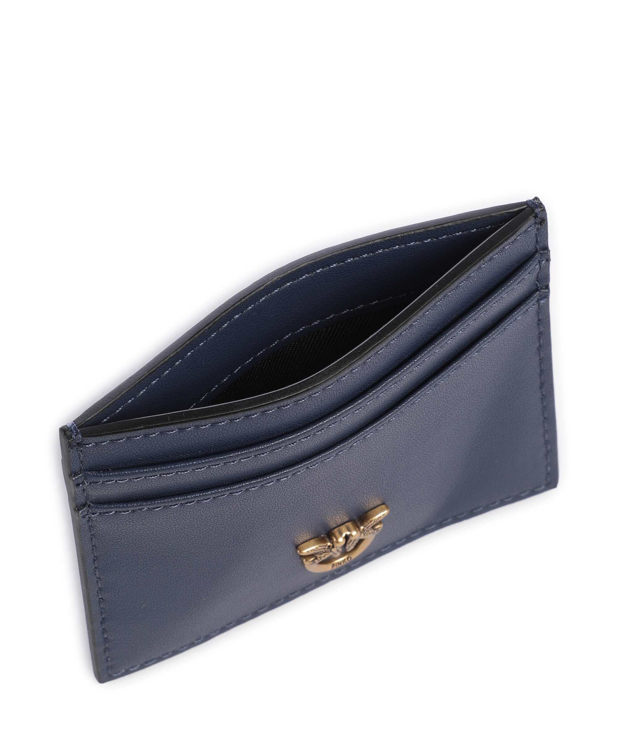 Pinko Credit card holder blu indaco ombroso/antique gold - Image 4