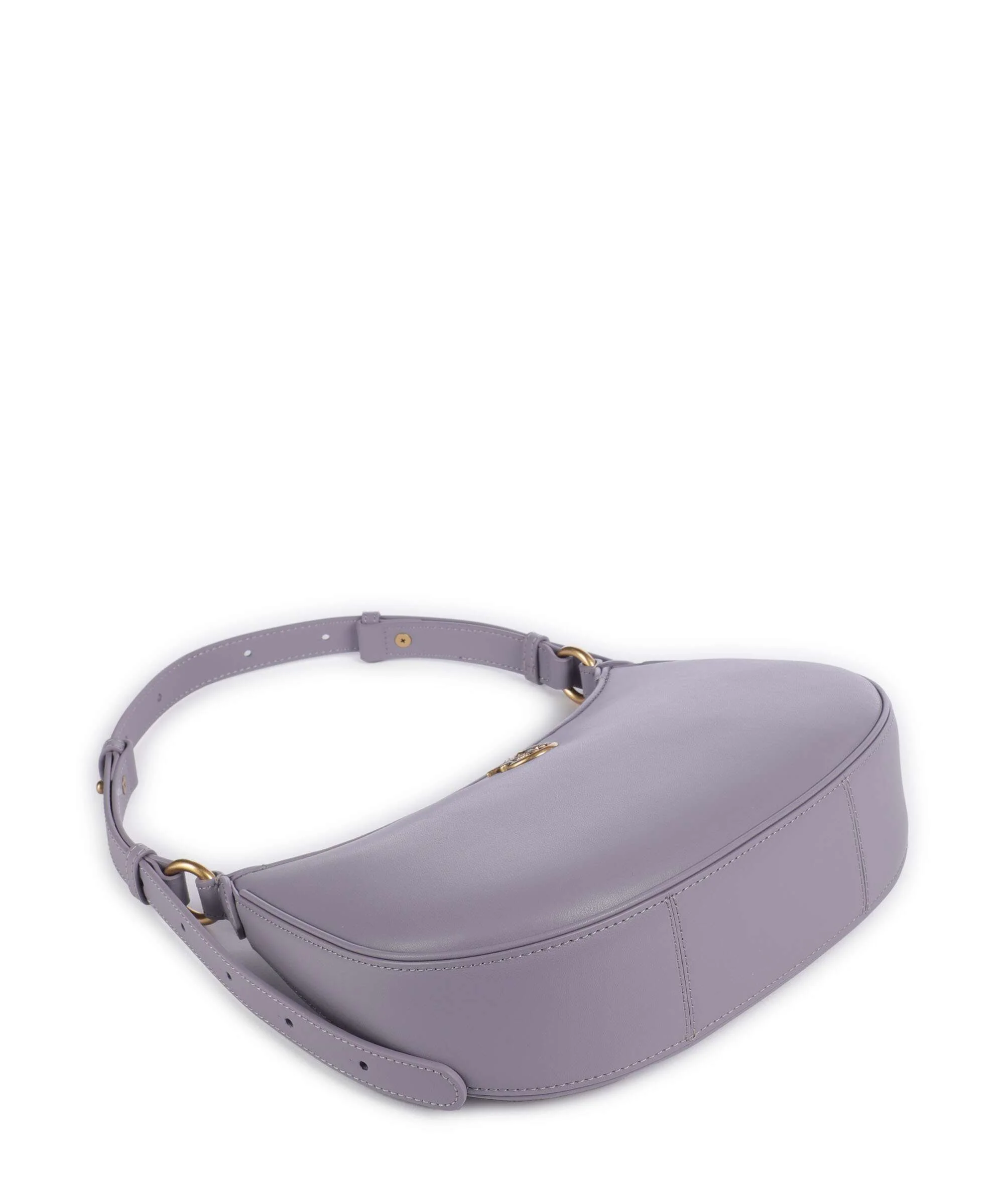 Pinko Half Moon Mini Shoulder bag cenerre viola/antique gold - Image 5