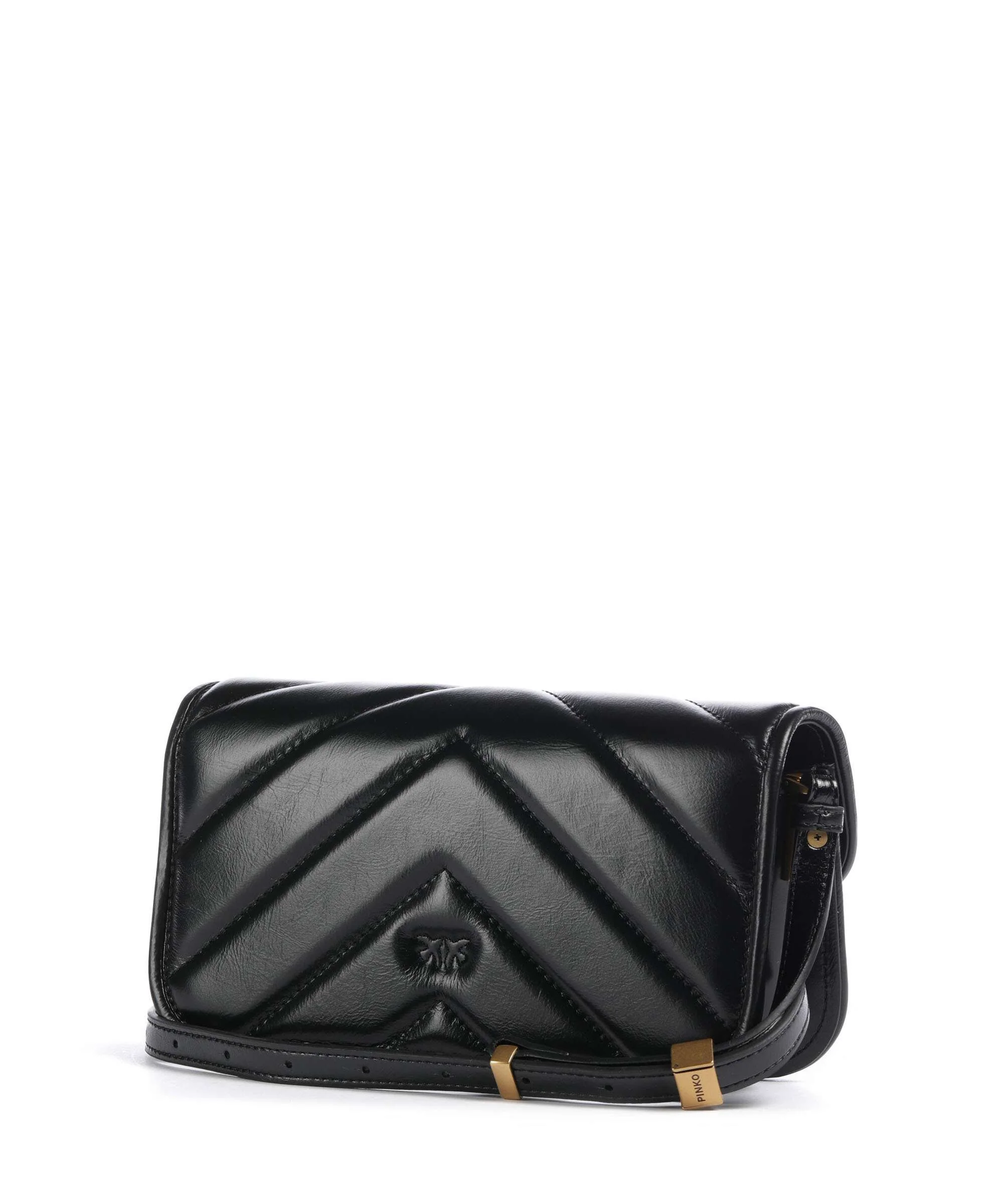 Pinko Love Box Horizontal Shoulder bag nero/antique gold - Image 2