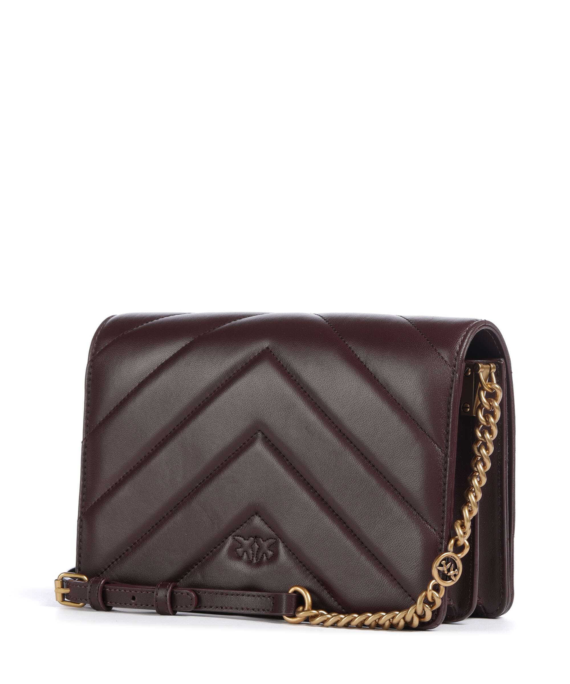 Pinko Love Click Classic Crossbody bag uva di catawba/antique gold - Image 2
