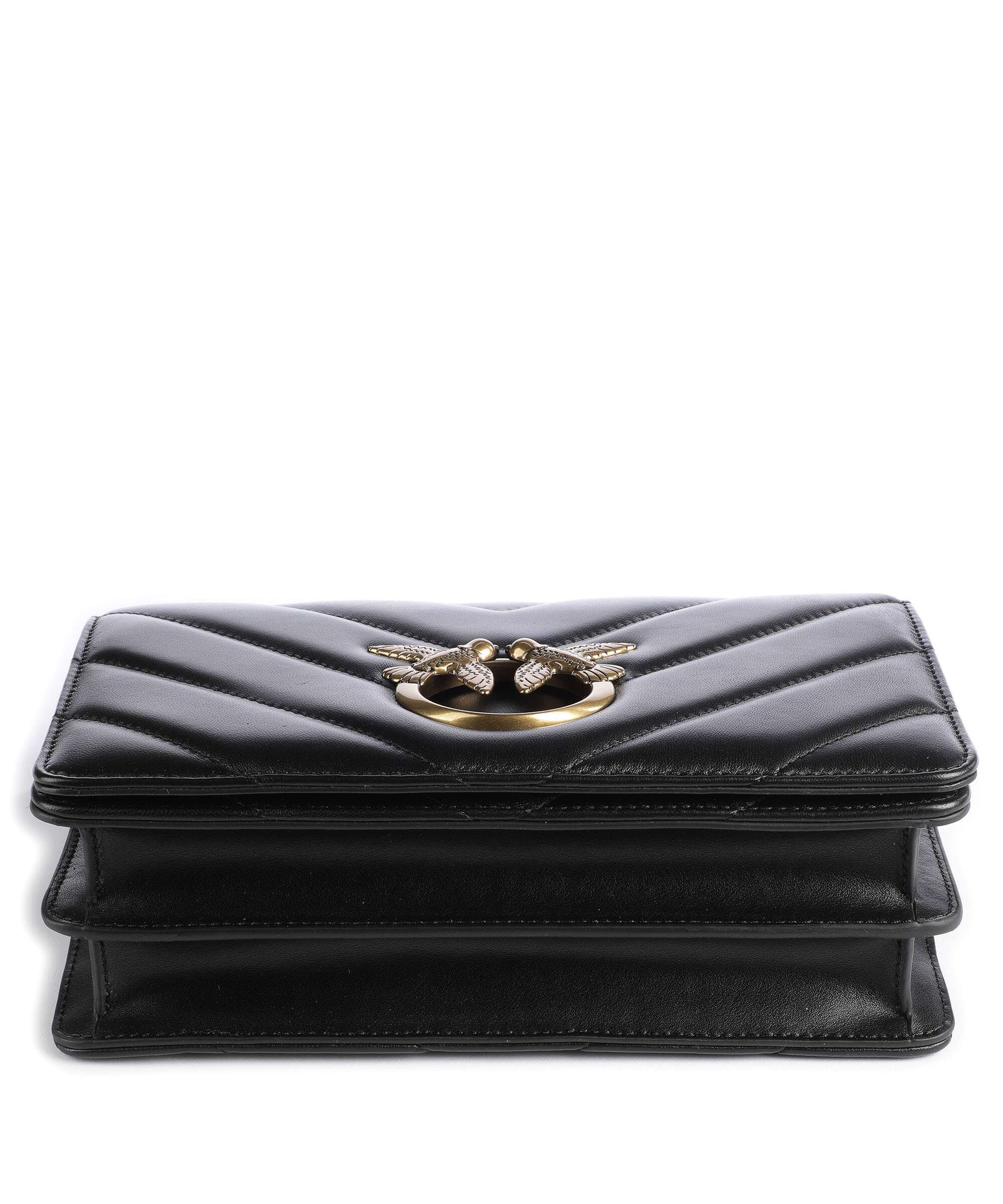 Pinko Love Click Classic Crossbody bag nero/antique gold - Image 5