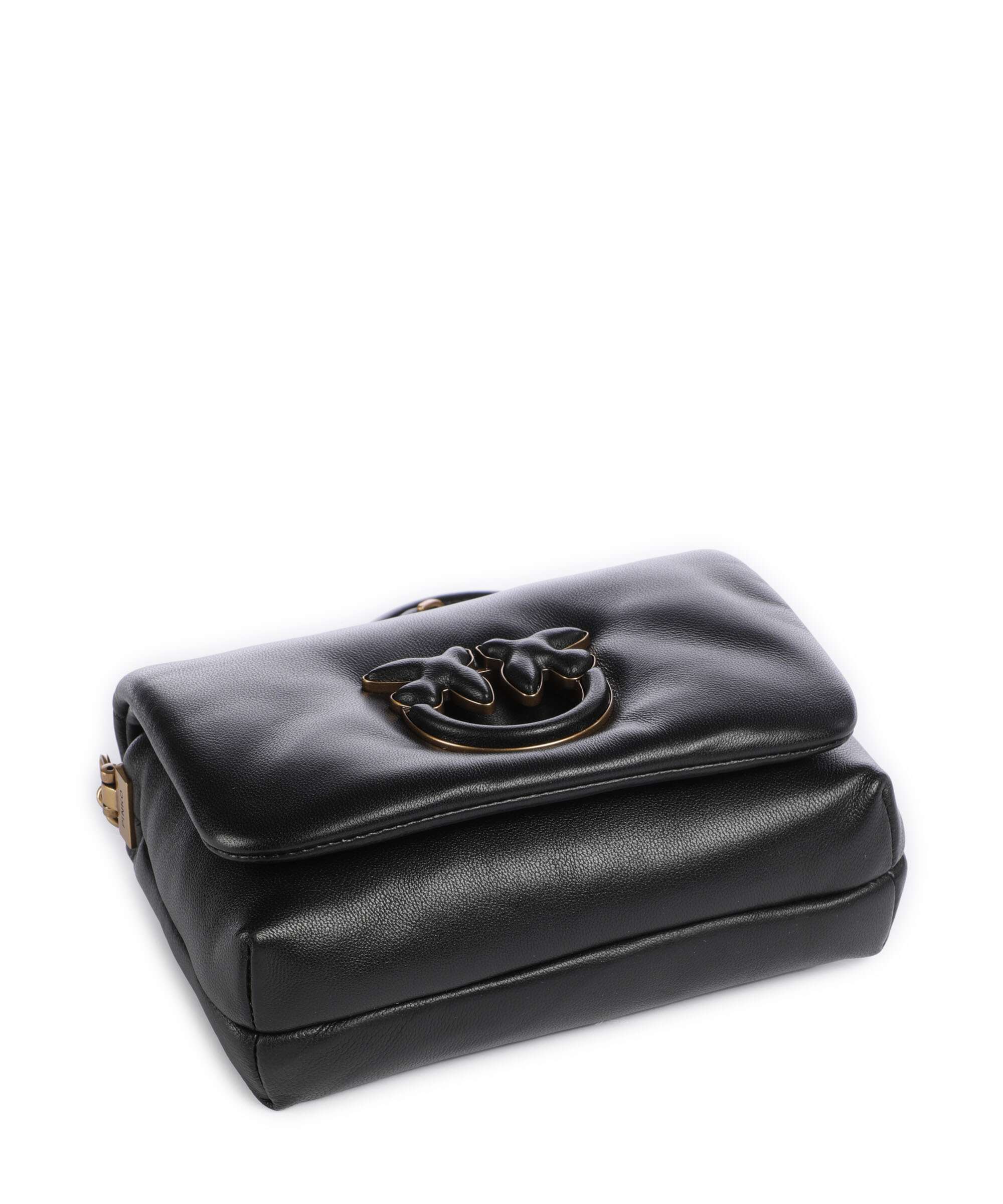 Pinko Love Click Puff Baby Crossbody bag nero/antique gold - Image 5