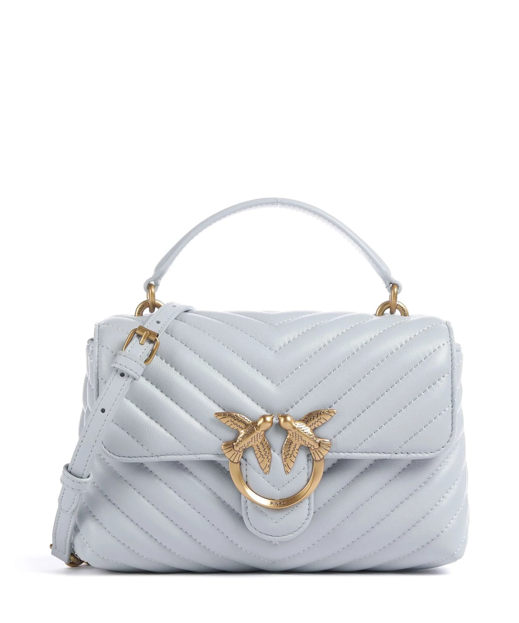 Pinko Love Lady Puff Mini Handbag azzurro celeste/antique gold