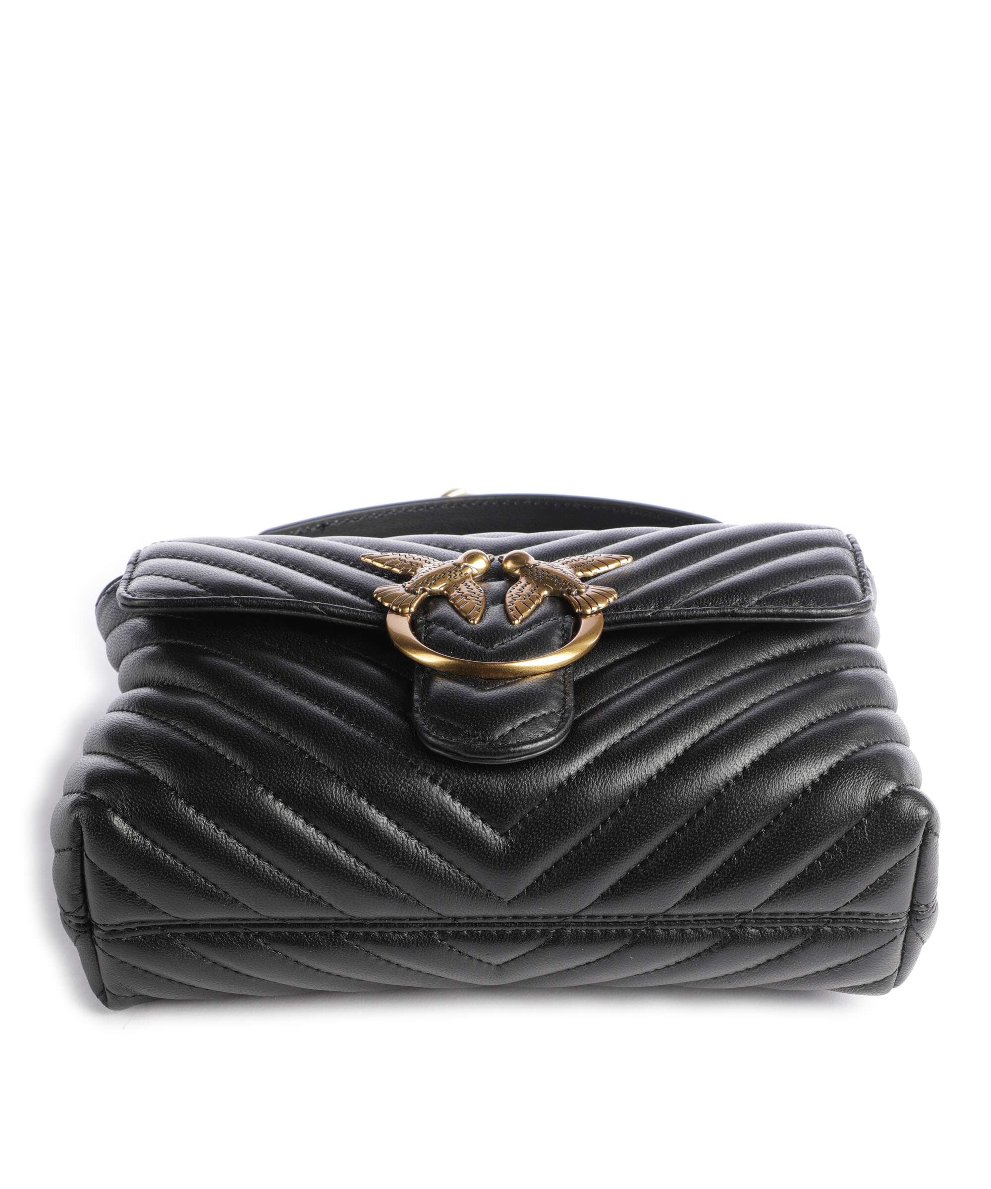 Pinko Love Lady Puff Mini Handbag nero/antique gold - Image 5