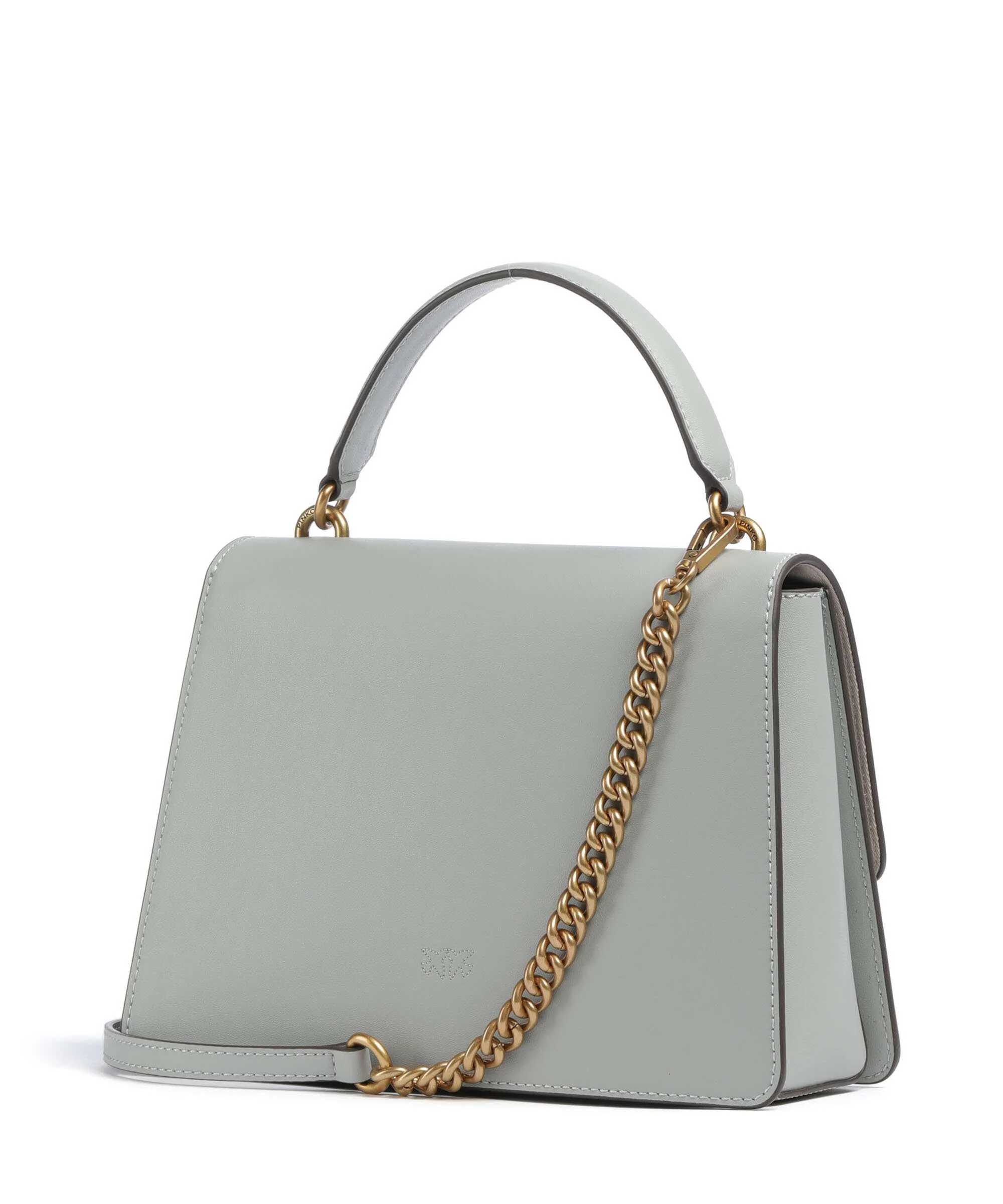 Pinko Love One Classic Handbag grigio perla/antique gold - Image 2