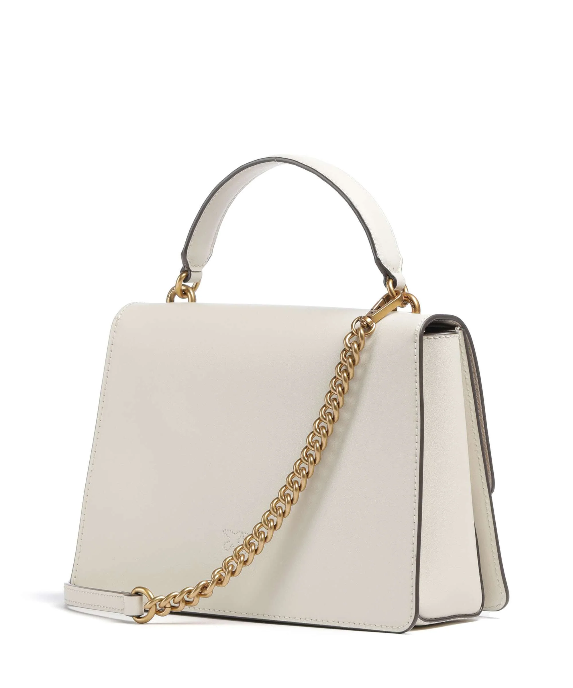 Pinko Love One Classic Handbag bianco seta/antique gold - Image 2
