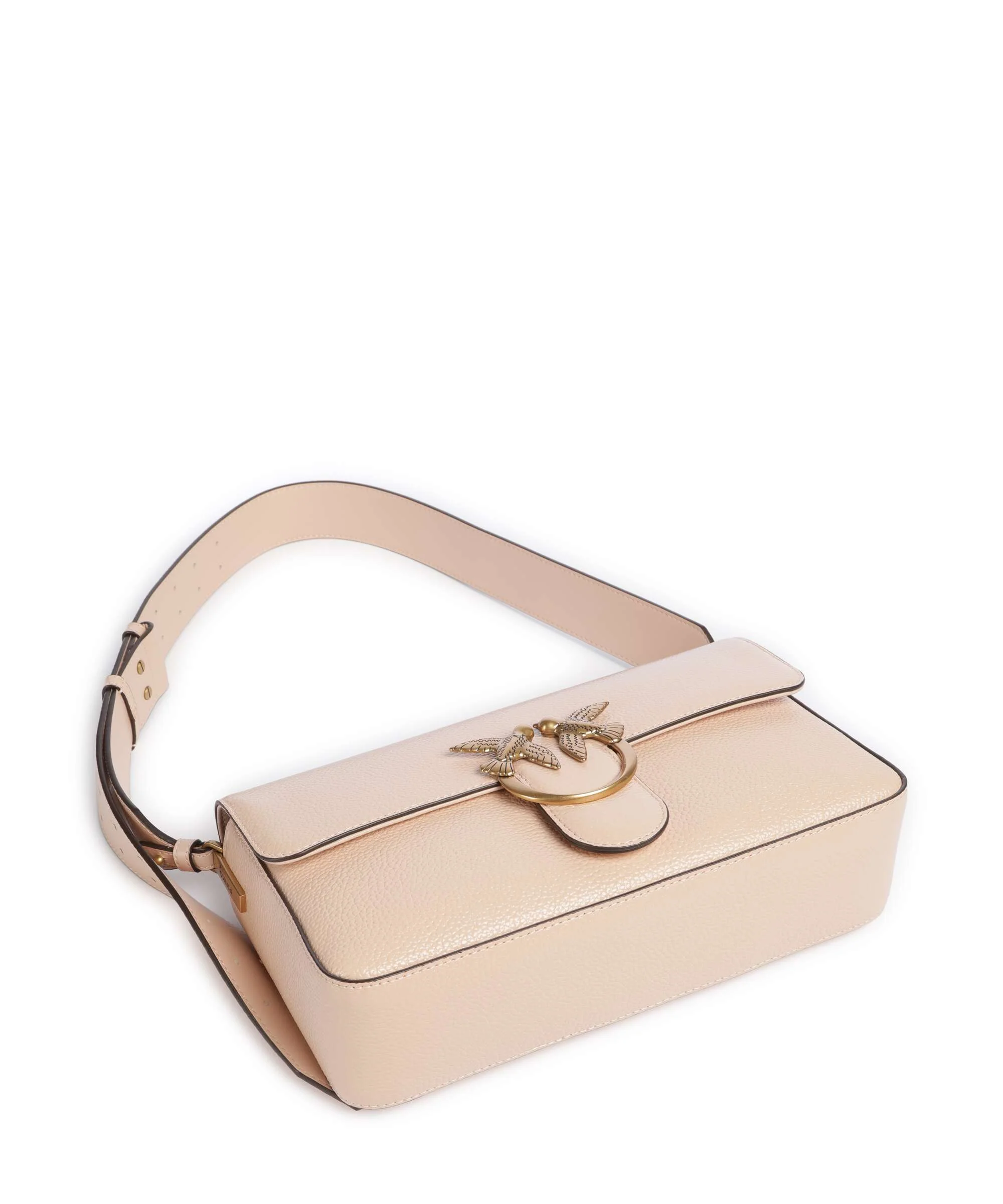 Pinko Love One Classic Slouchy Shoulder bag light pink/antique gold - Image 5