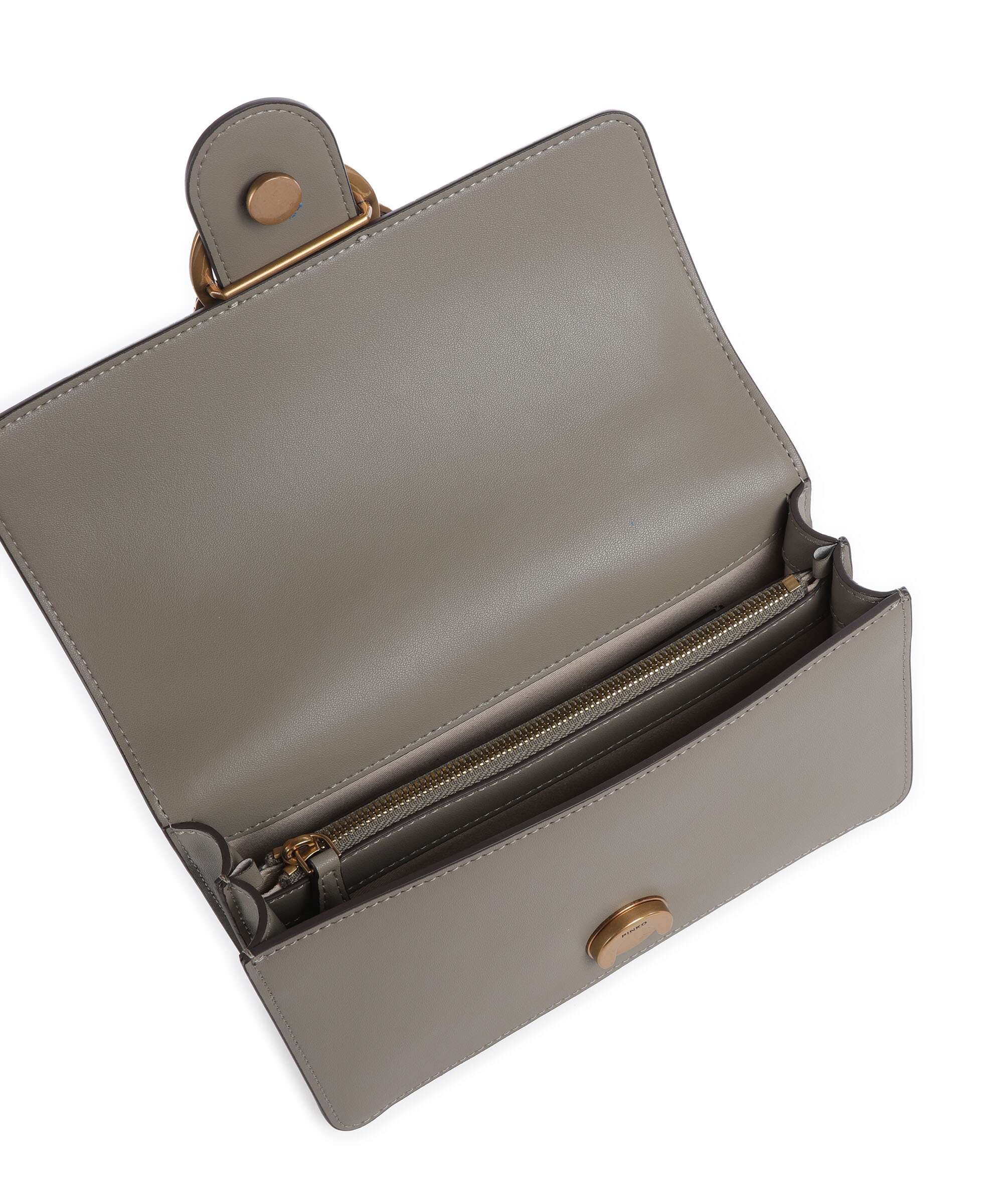 Pinko Love One Mini Crossbody bag noce/antique gold - Image 6