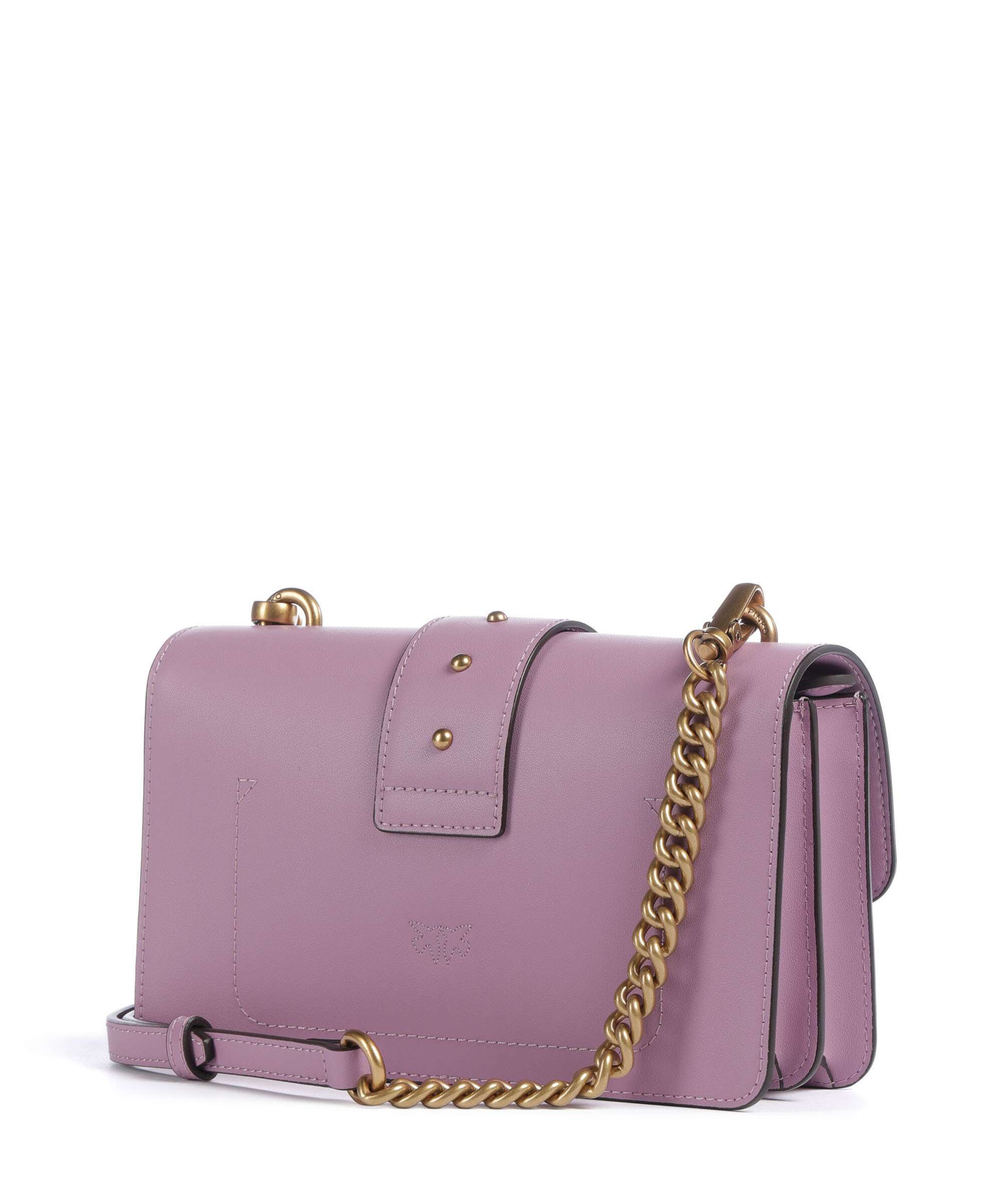 Pinko Love One Mini Crossbody bag lilla/antique gold - Image 2