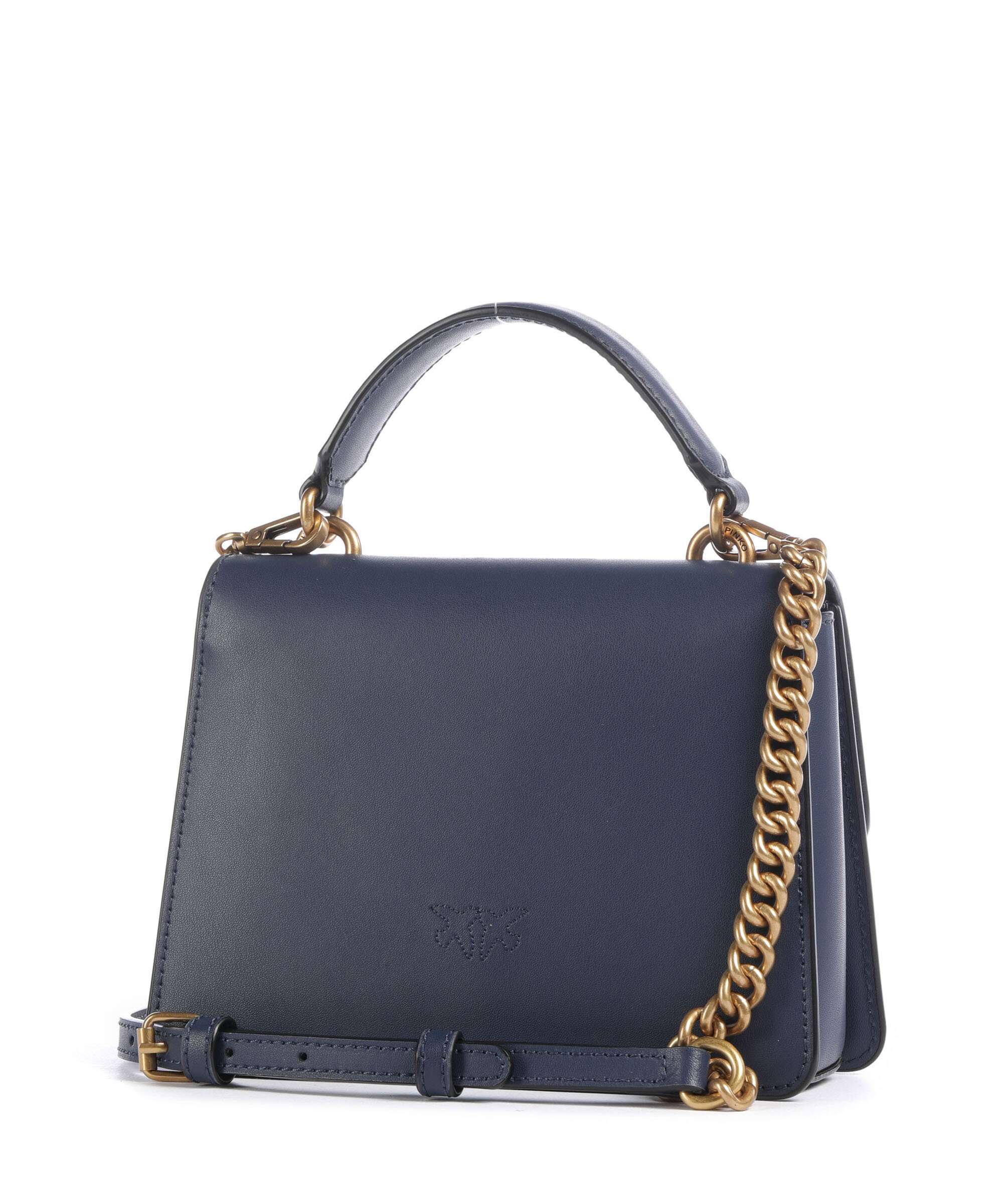 Pinko Love One Mini Handbag blu indaco ombroso/antique gold - Image 2