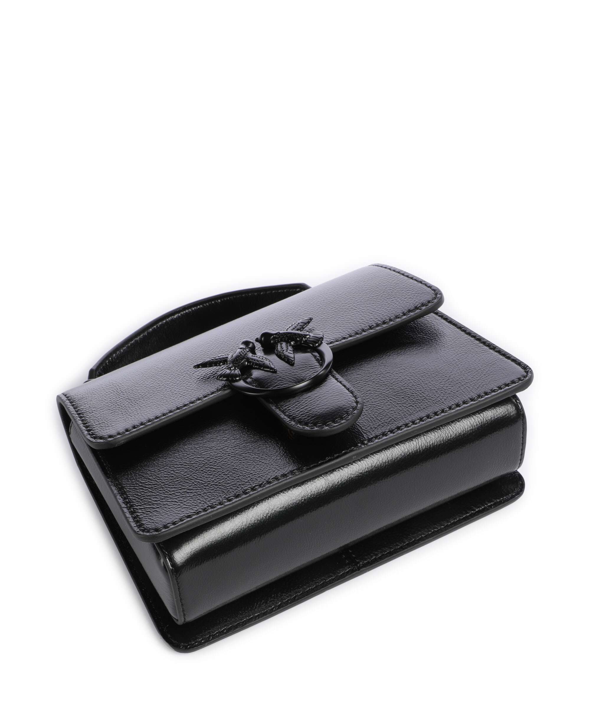 Pinko Love One Mini Handbag nero limousine block color - Image 5