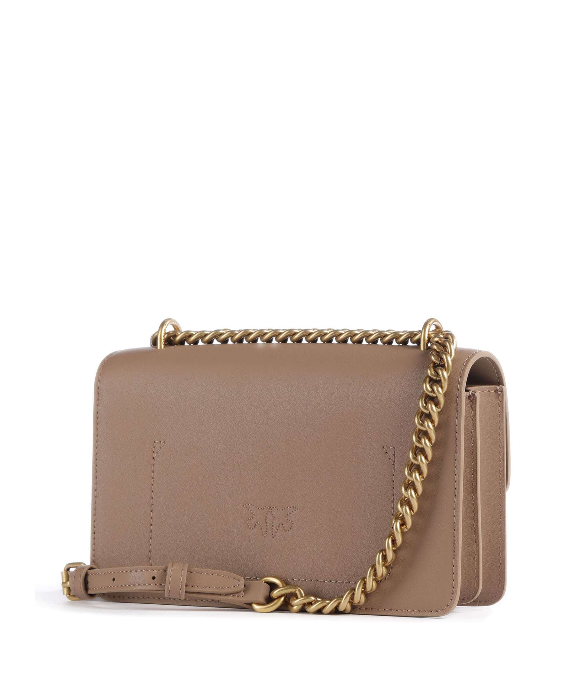 Pinko Love One Mini Shoulder bag biscotto zenzero - Image 2