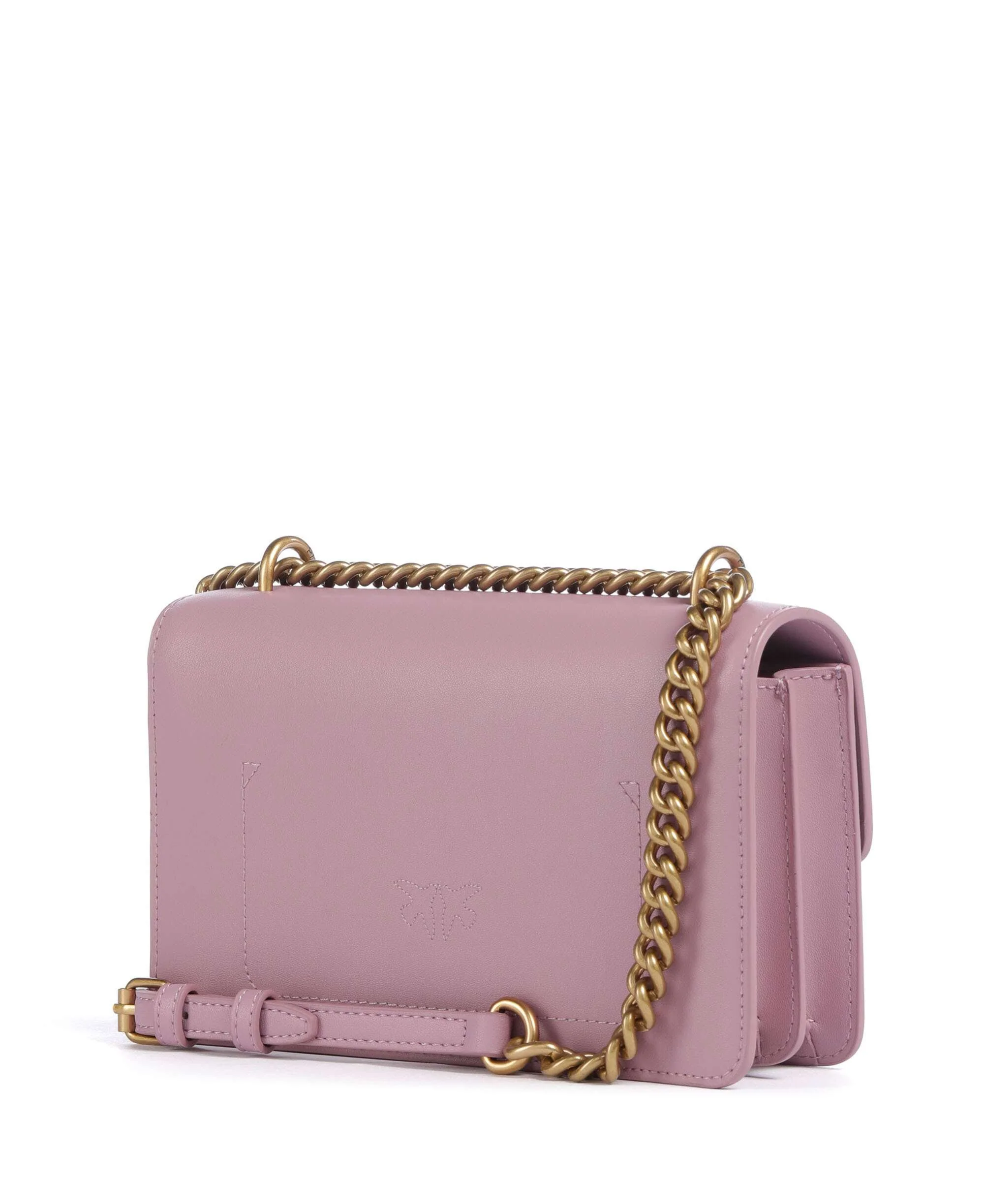 Pinko Love One Mini Shoulder bag viola/antique gold - Image 2