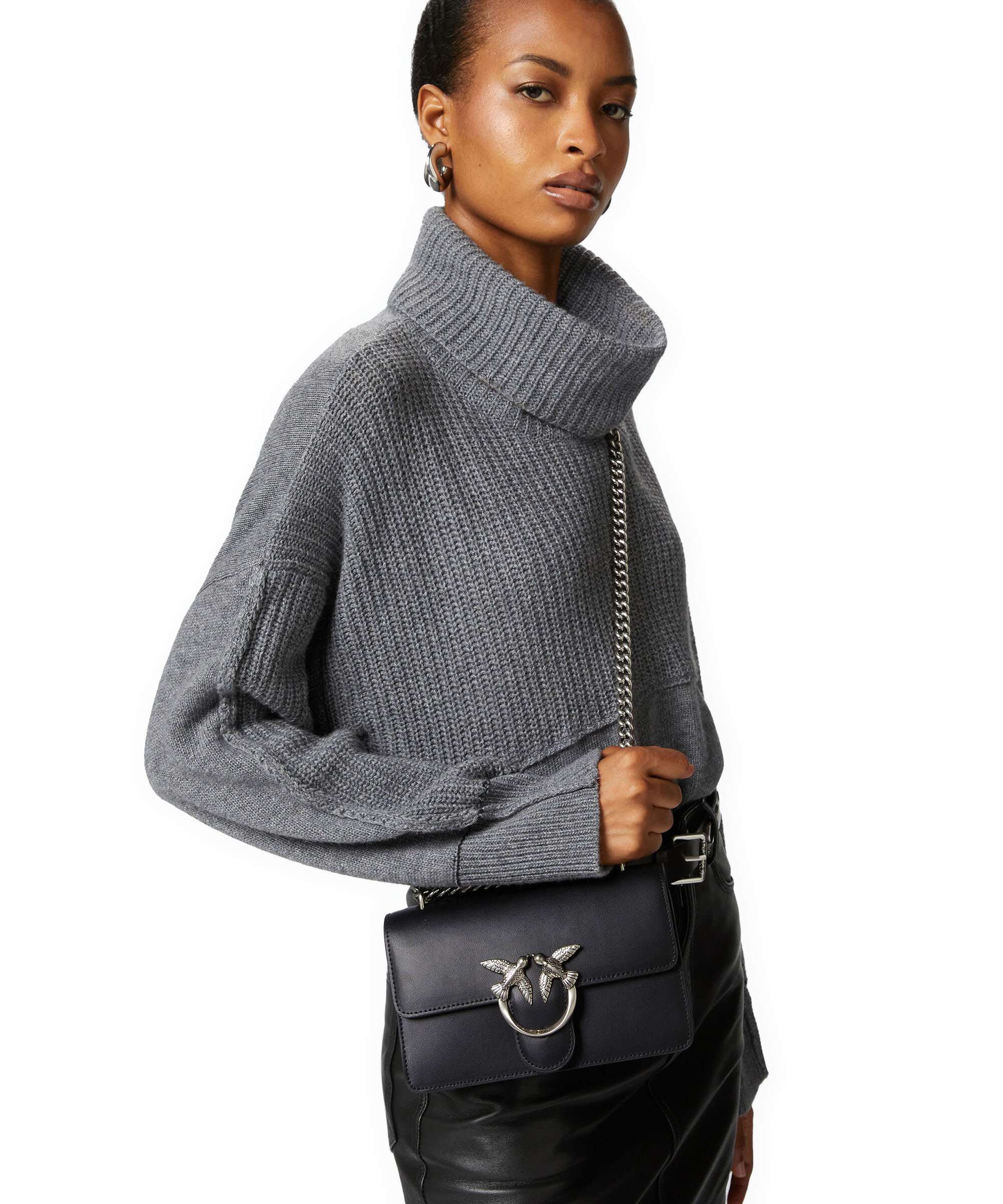Pinko Love One Mini Shoulder bag nero - Image 4