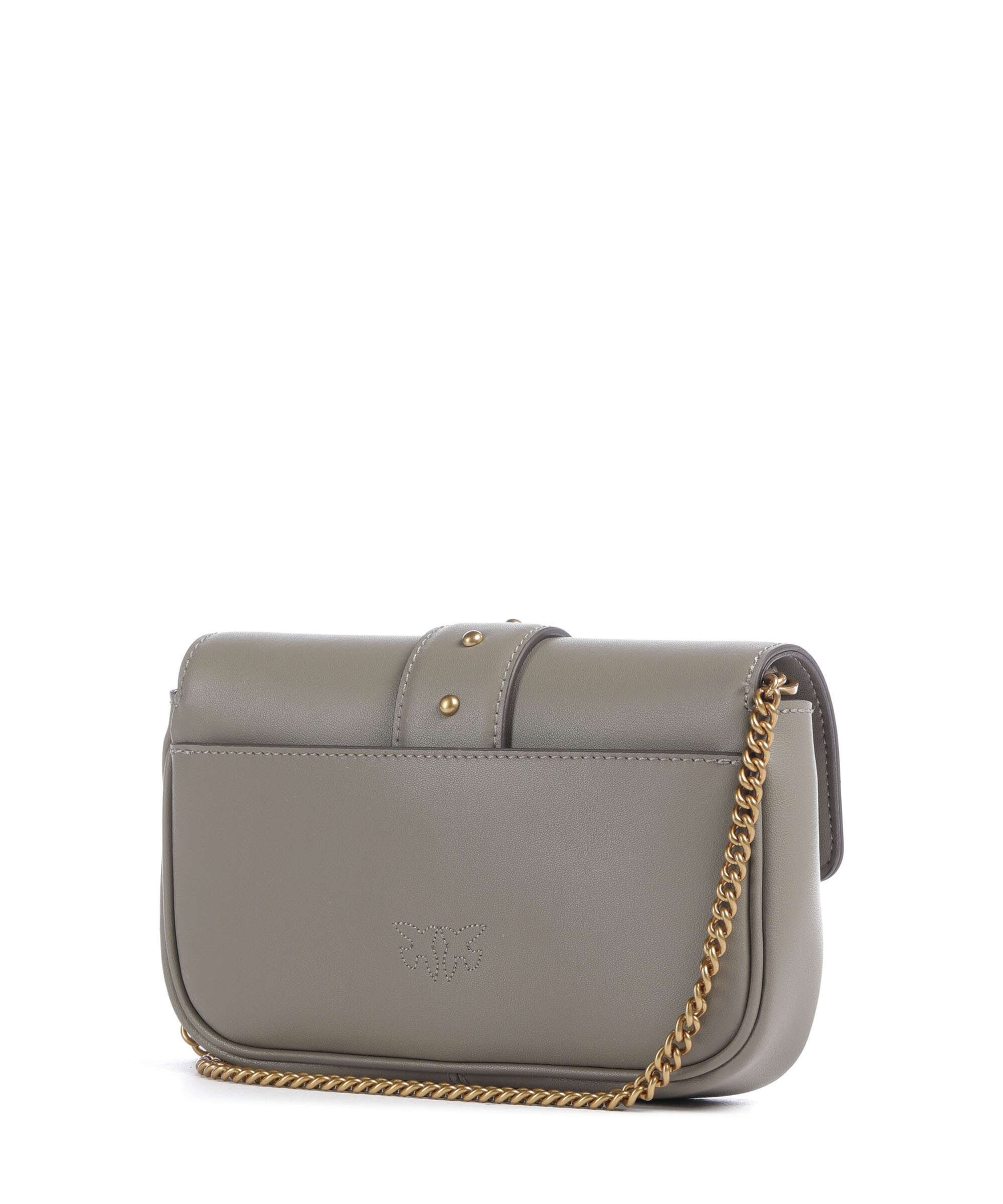 Pinko Love One Pocket Crossbody bag noce/antique gold - Image 2