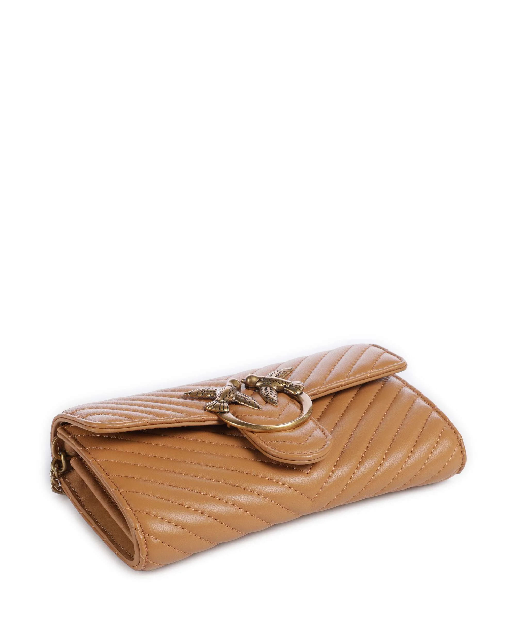 Pinko Love One Wallet torrone/antique gold - Image 5
